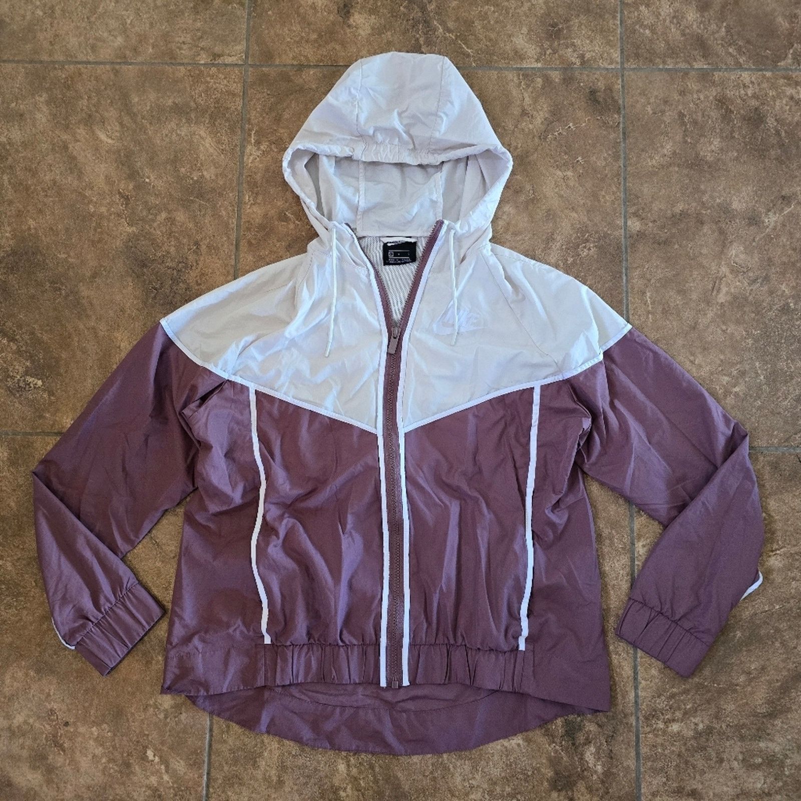 Nike Multicolored Colorblock | NIKE | Lightweight Zip Up Size L / US 10 / IT 46 - 1 Thumbnail