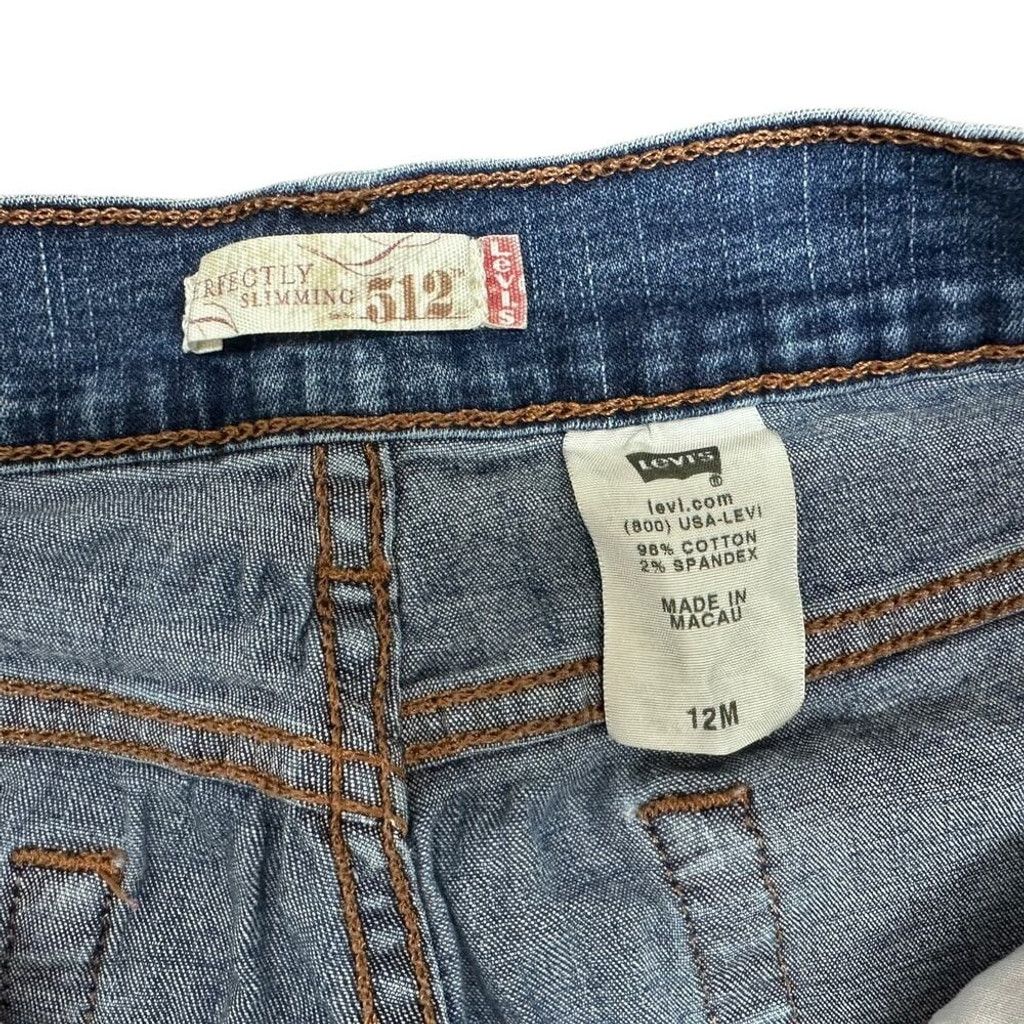 Levi's Vintage Levi’s Perfectly Slimming 512 Size 34" / US 12 / IT 48 - 5 Thumbnail