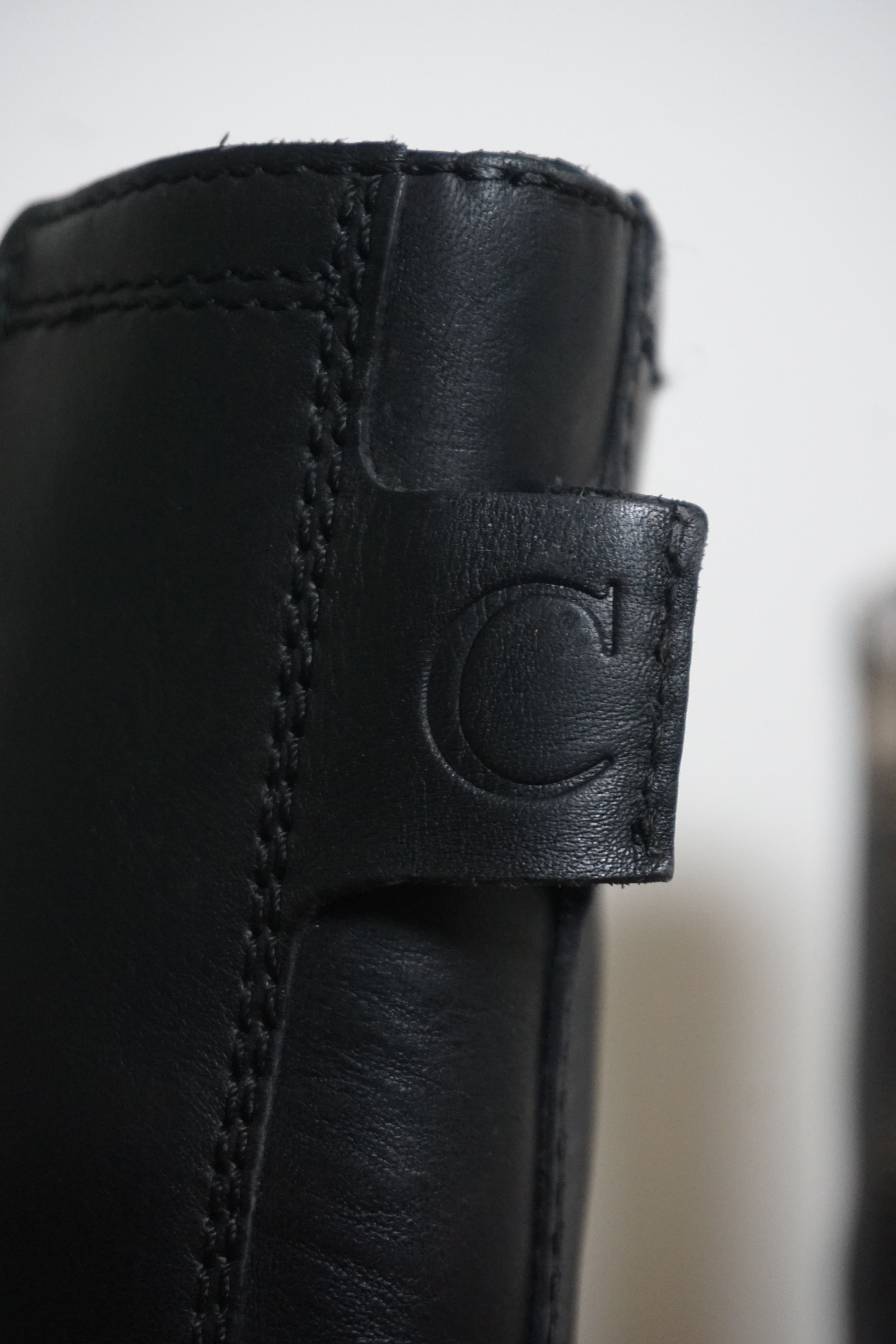 Dior × Hedi Slimane VOTC Moto Boots Size US 9 / EU 42 - 17 Thumbnail