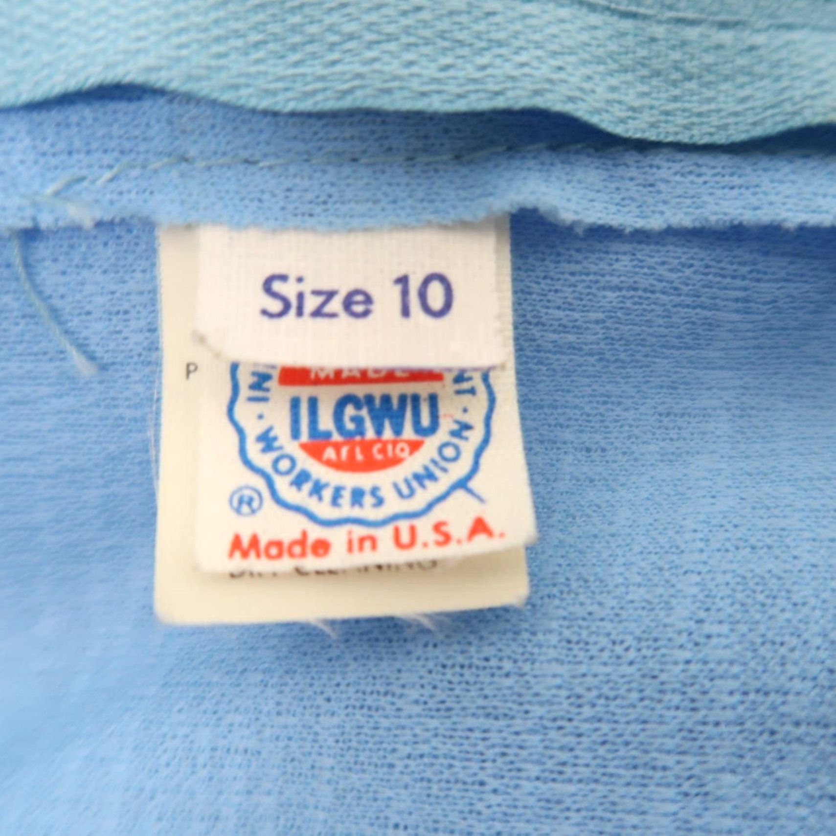Vintage VINTAGE 70s Blue Blouson Pleat Midi Party Dress Sleeveless Zip Back Size 10 Women Size 32" / US 10 / IT 46 - 5 Thumbnail