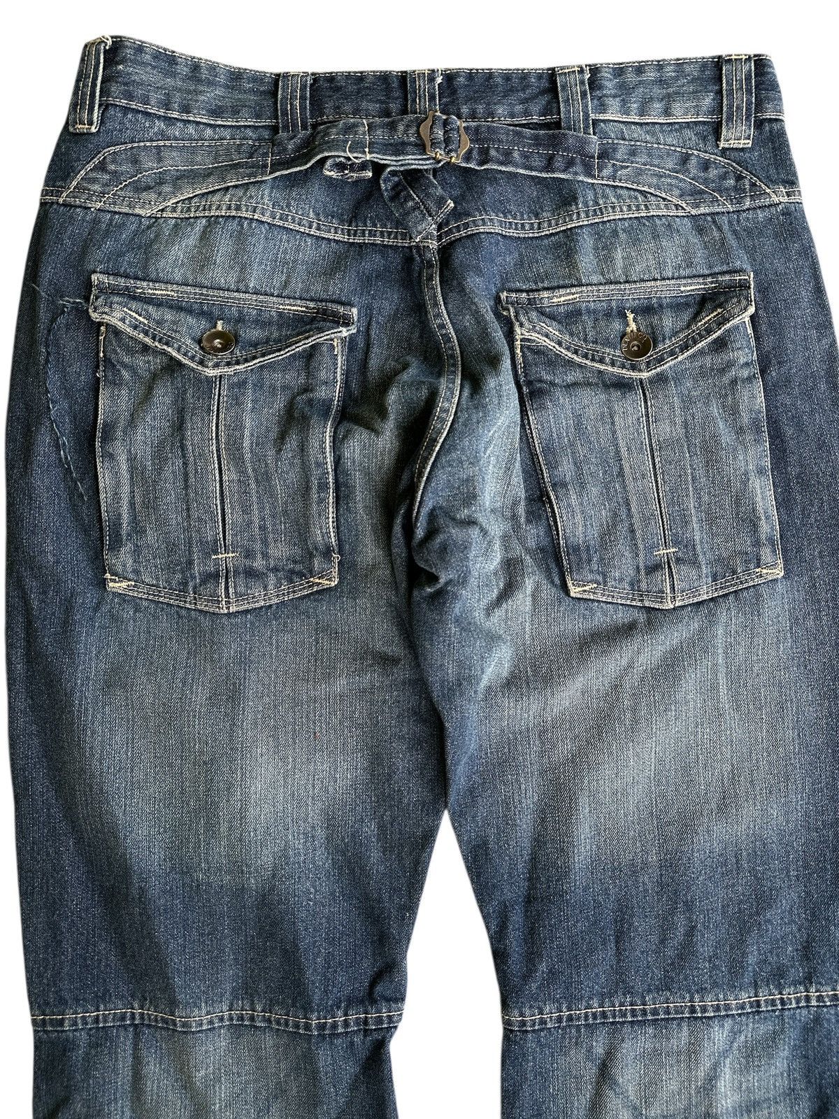 Japanese Brand Denim Co Bootcut Blue Washed 🎌💥 Size US 36 / EU 52 - 4 Thumbnail