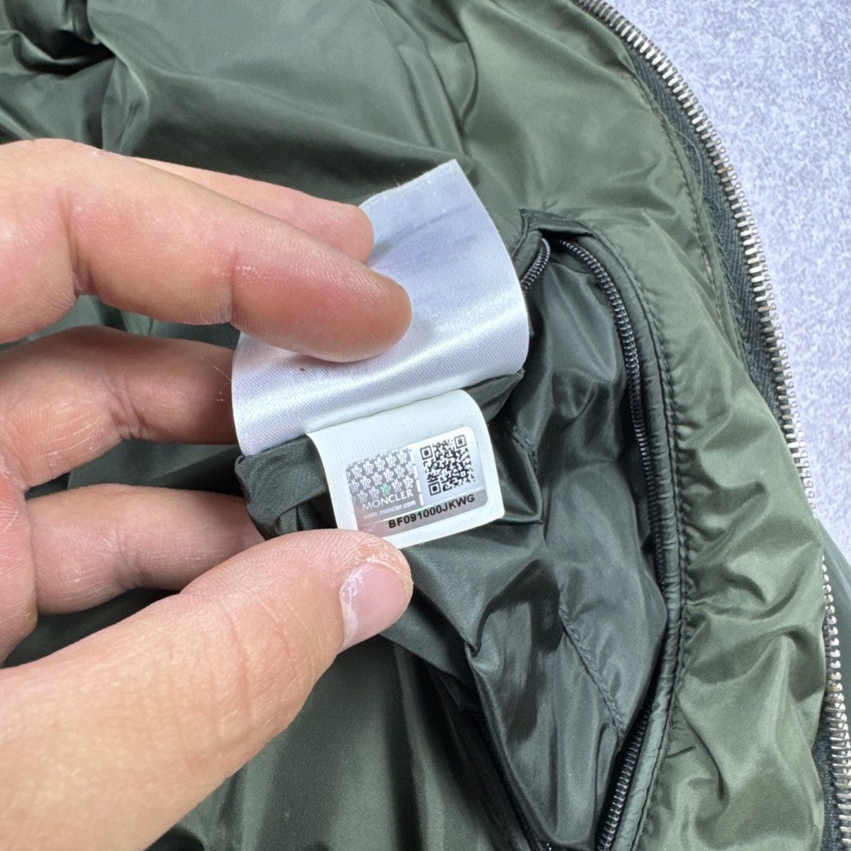 Moncler Men`s Moncler Brad Green Nylon Puffer Jacket Size 2 / M Size US M / EU 48-50 / 2 - 18 Thumbnail