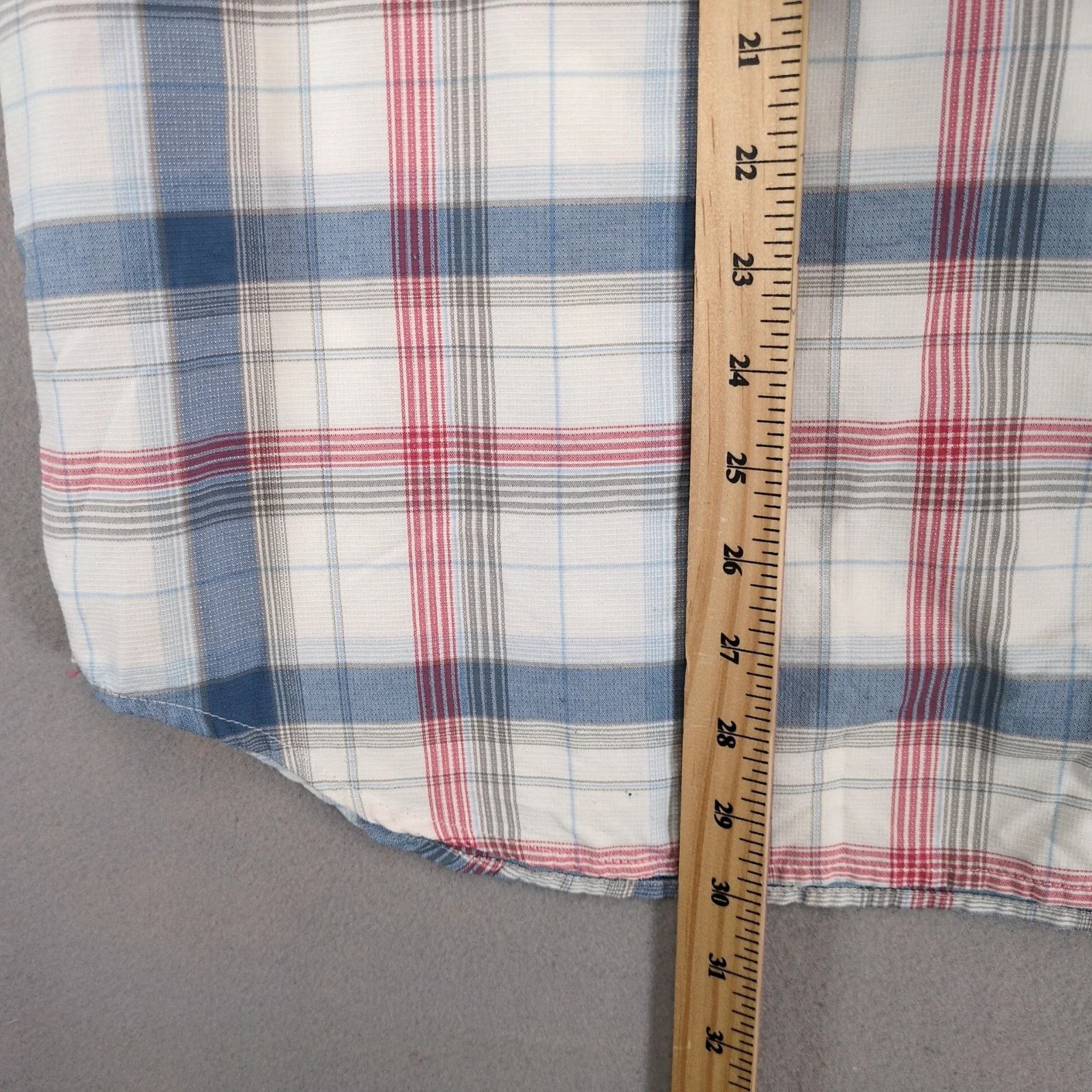 Columbia Columbia Sportswear Omni-Shade Blue Plaid Button Up Shirt XL Size US XL / EU 56 / 4 - 7 Thumbnail