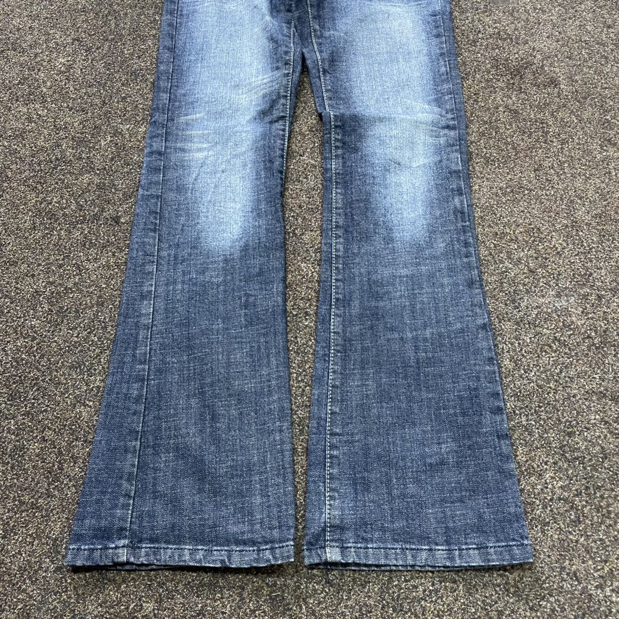Vintage Y2K Baggy Wide Leg Bootcut Faded Jeans Streetwear Grunge Size 32" / US 10 / IT 46 - 5 Thumbnail
