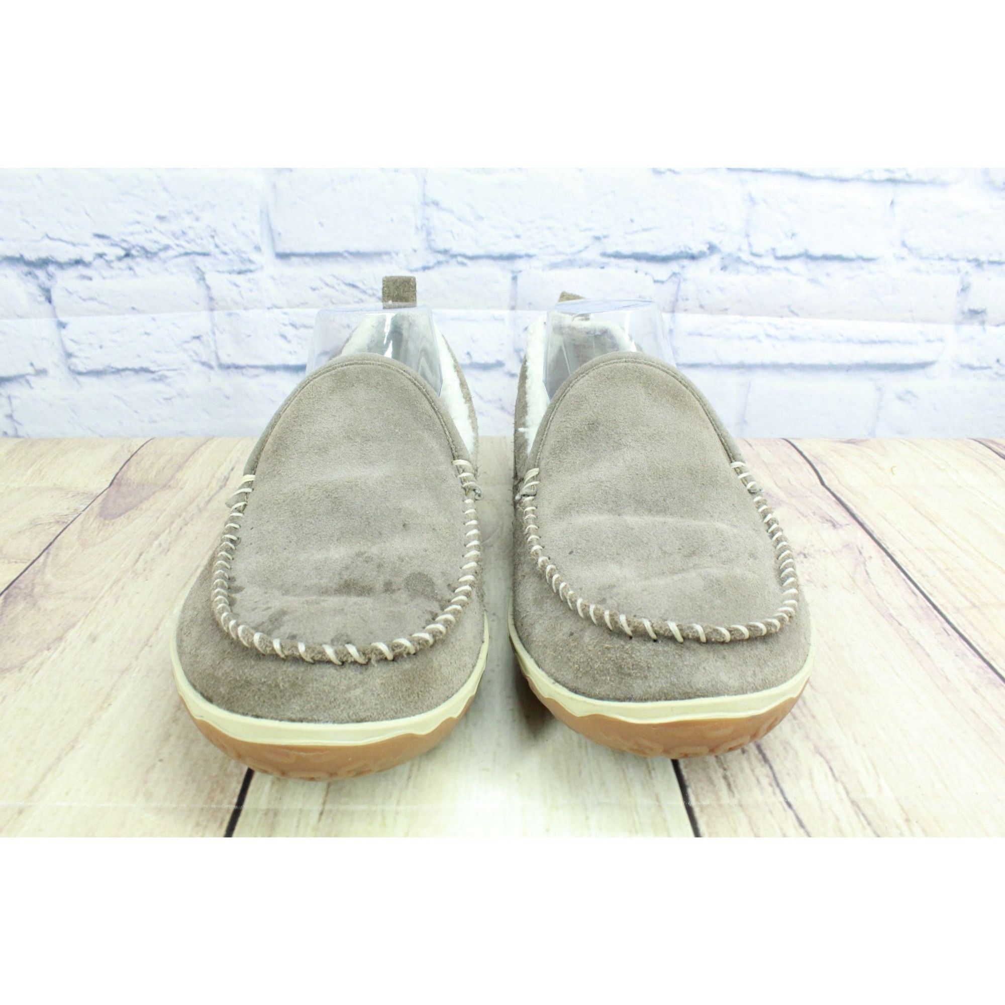 L.L. Bean LL Bean Mountain Slippers Moccasin Fleece Lined Size 10 M Size US 10 / IT 40 - 4 Thumbnail