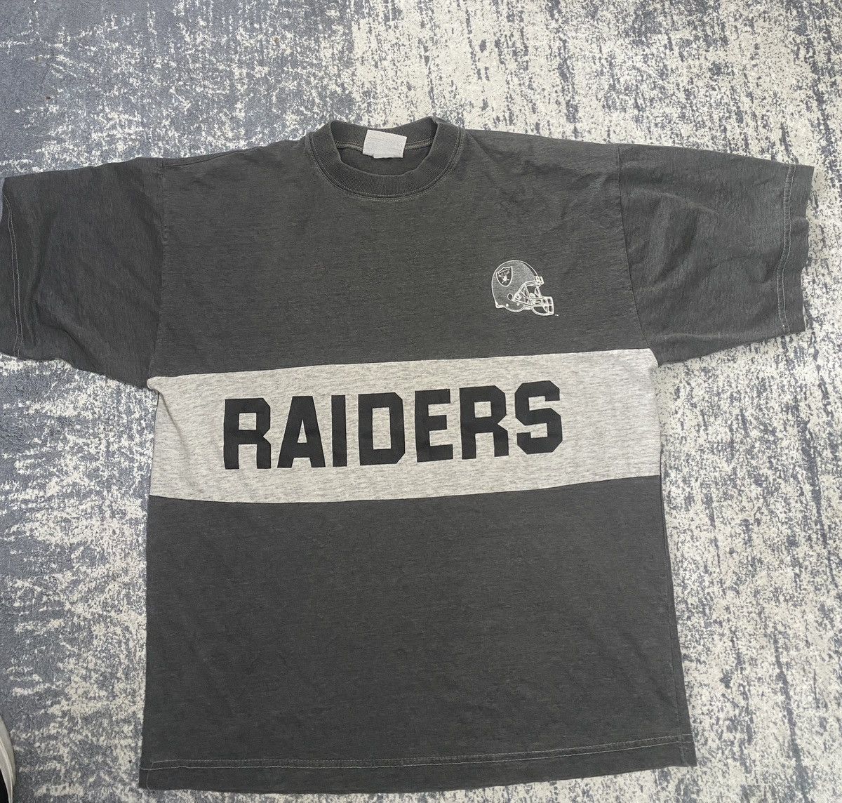 90s Chalk Line™️ LOS ANGELES RAIDERS™️ Rare Chalk Line VTG 90s All Over Print LA Raiders Fanimation