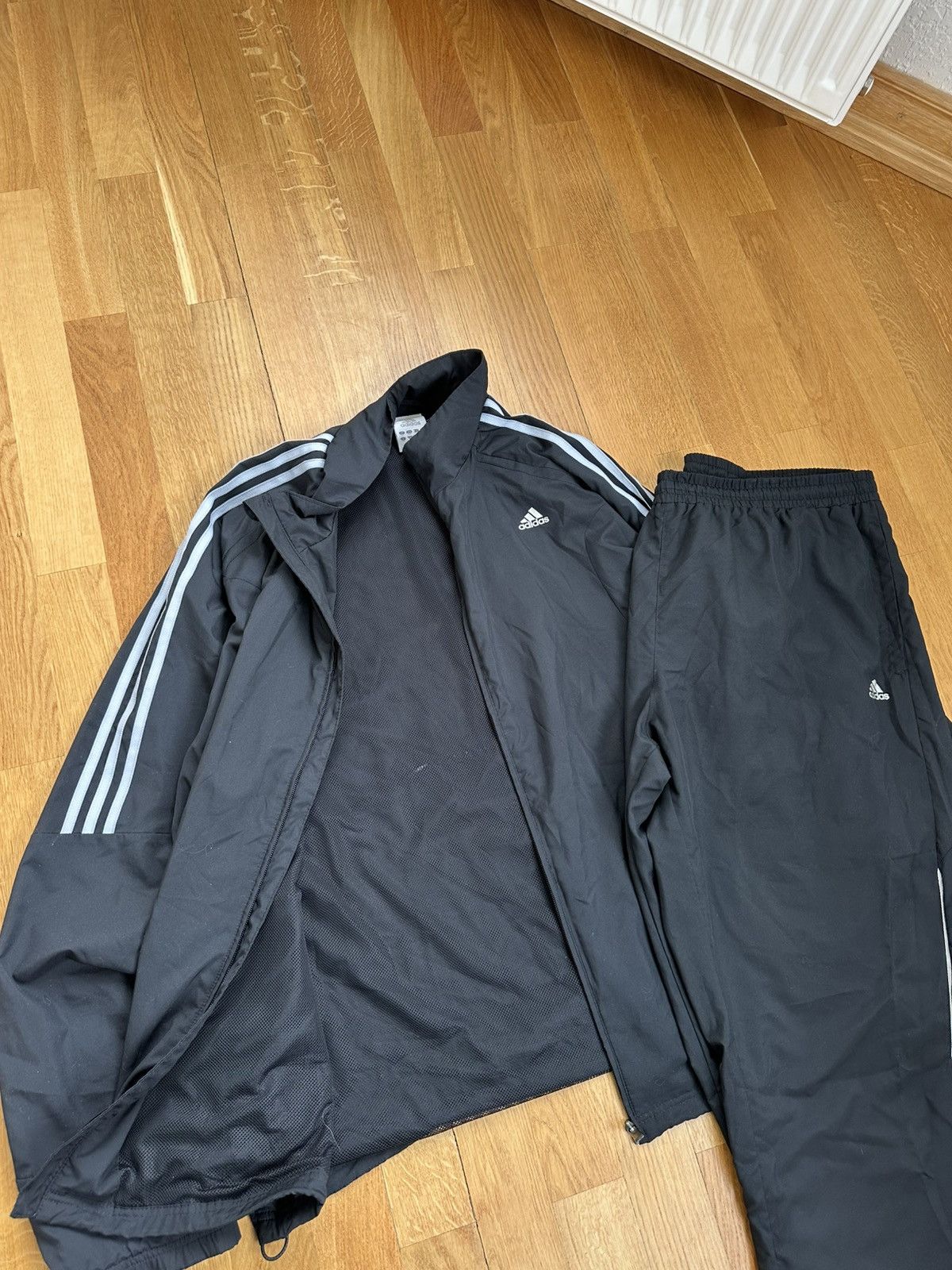 Vintage 00’s Adidas TrackSuit Pack Black Logo Pants