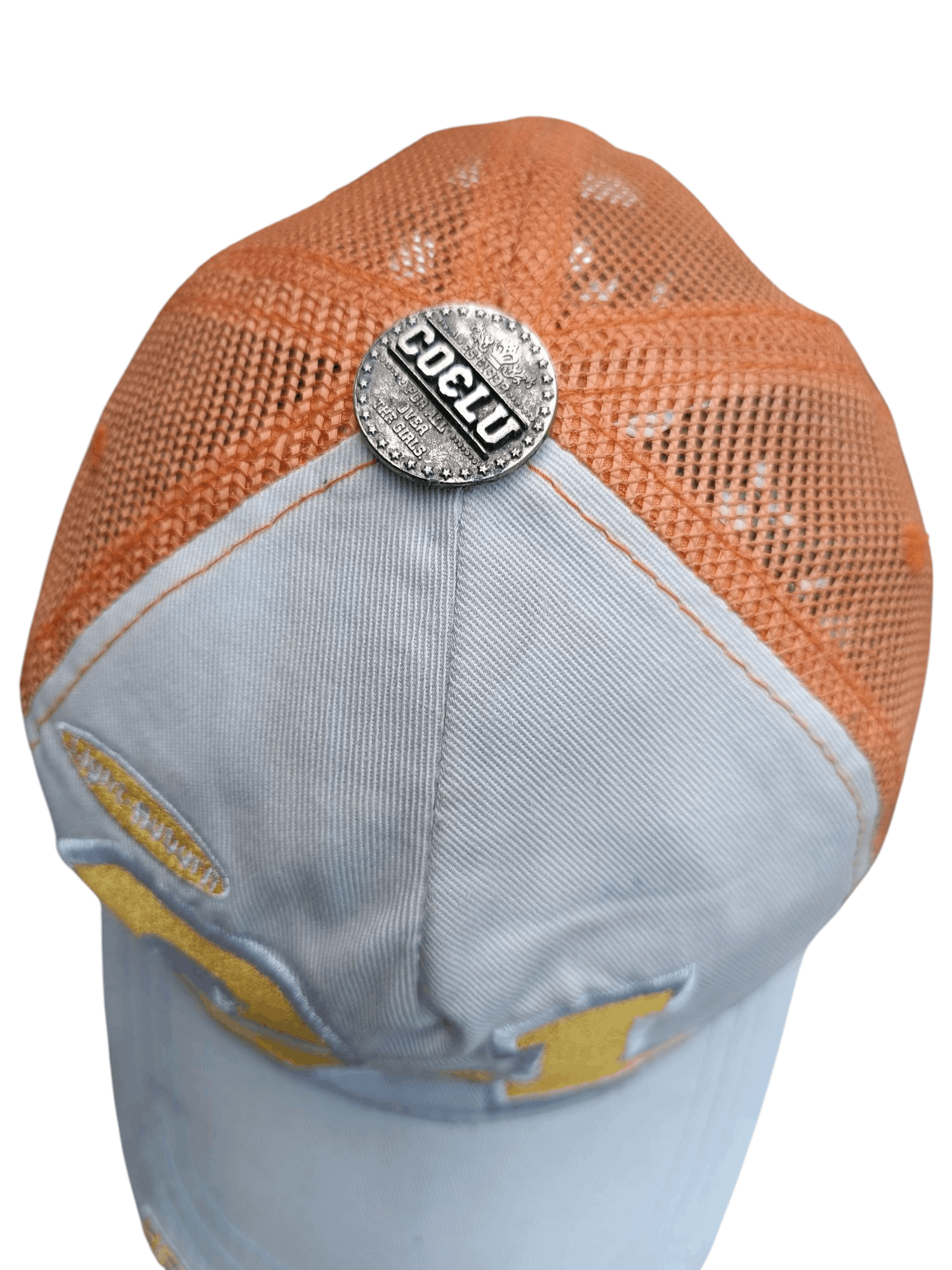 Japanese Brand VINTAGE Co & Lu Trucker Cap Hat Size ONE SIZE - 6 Thumbnail