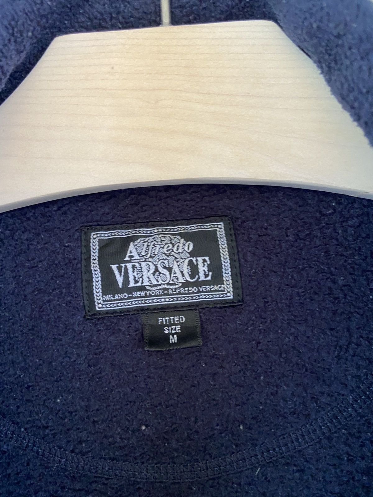 Other × Vintage ALFREDO VERSACE FLEECE JACKET Size US M / EU 48-50 / 2 - 5 Thumbnail