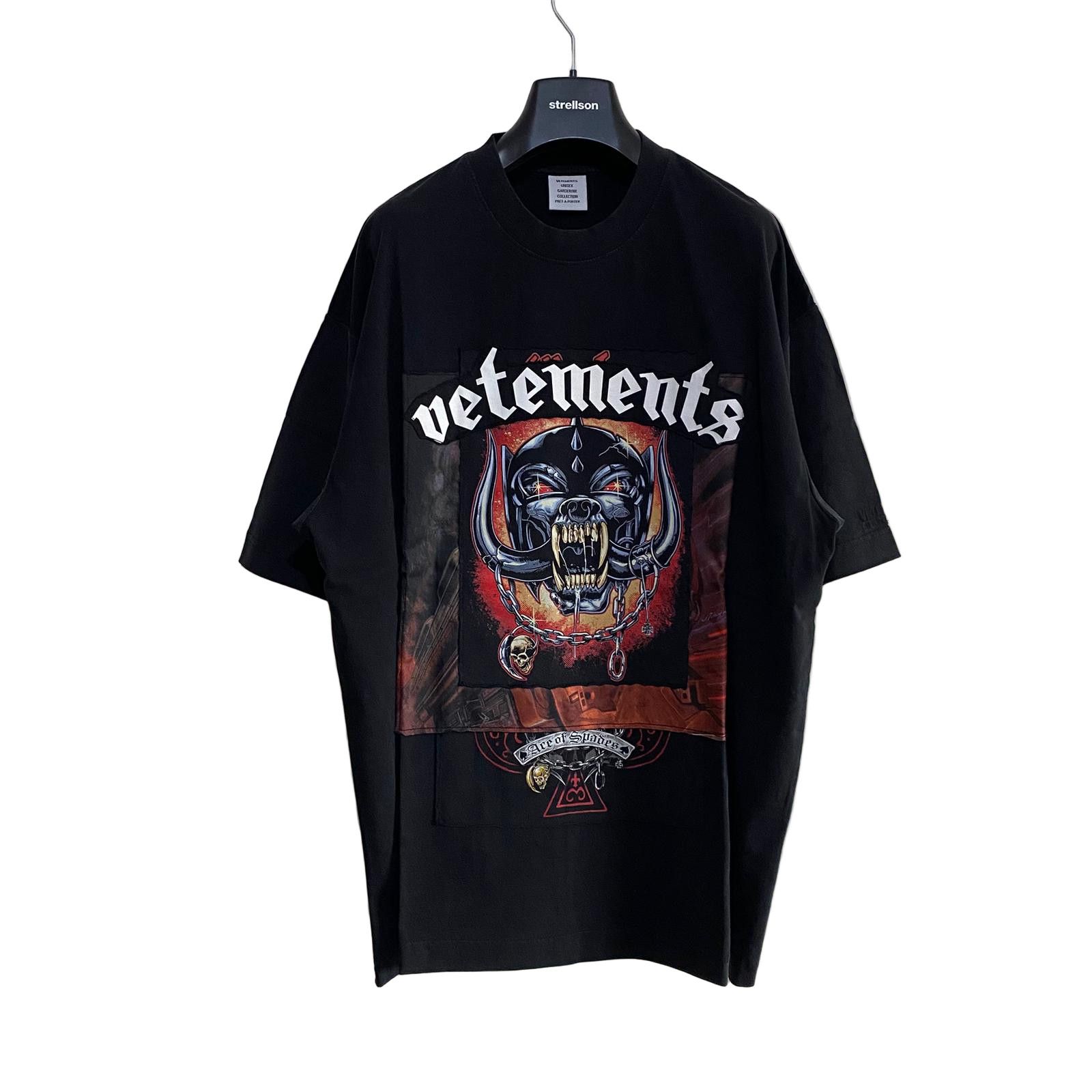 VETMENTS オーバーサイズ Tシャツ モーターヘッド M Vetements Motorhead T Shirt | Grailed