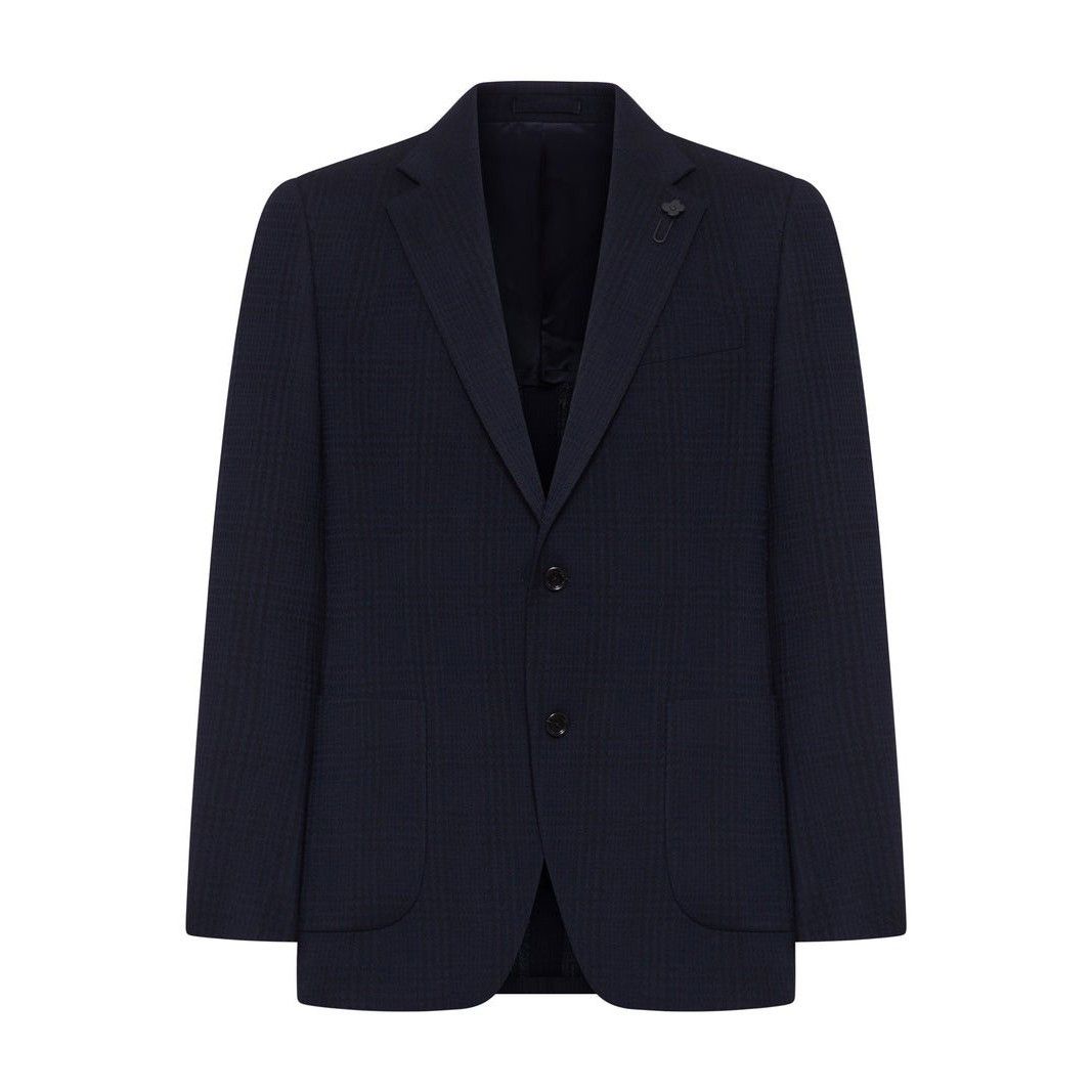 LARDINI Black Wool blazer Jacket New & Authentic (Men's size