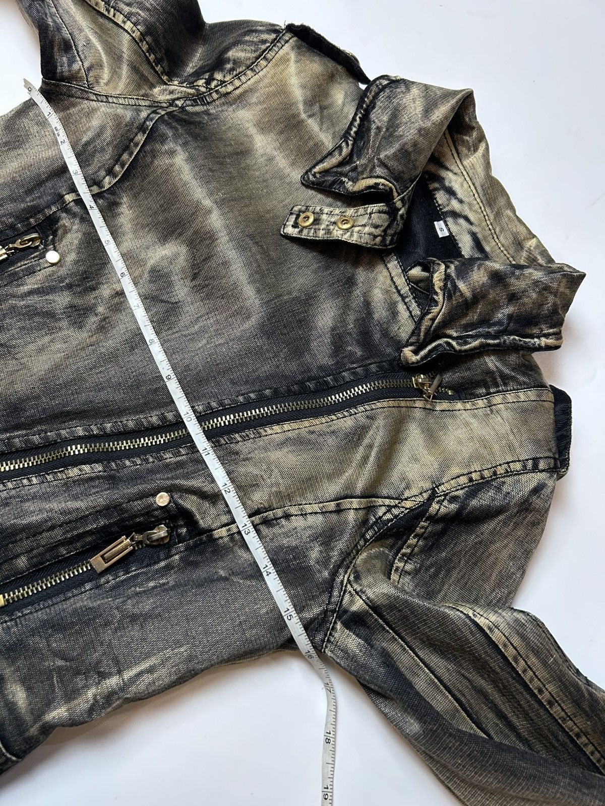 Hysteric Glamour × Japanese Brand JAPANESE BRAND FASHION CROP TOP JACKET Size S / US 4 / IT 40 - 5 Thumbnail