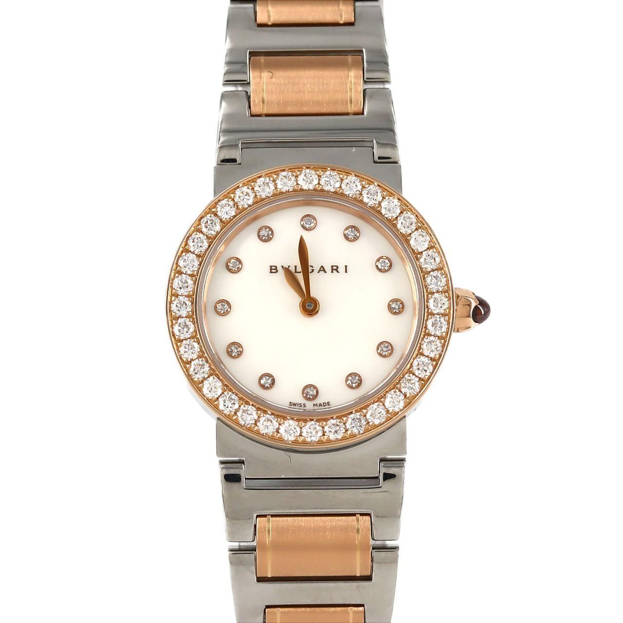 Bvlgari Bvlgari Bvlgari Bvlgari Au750 Stainless Steel Quartz Metal Quartz BBLP26SG102477 DUTY FREE for USA Size ONE SIZE - 1 Thumbnail