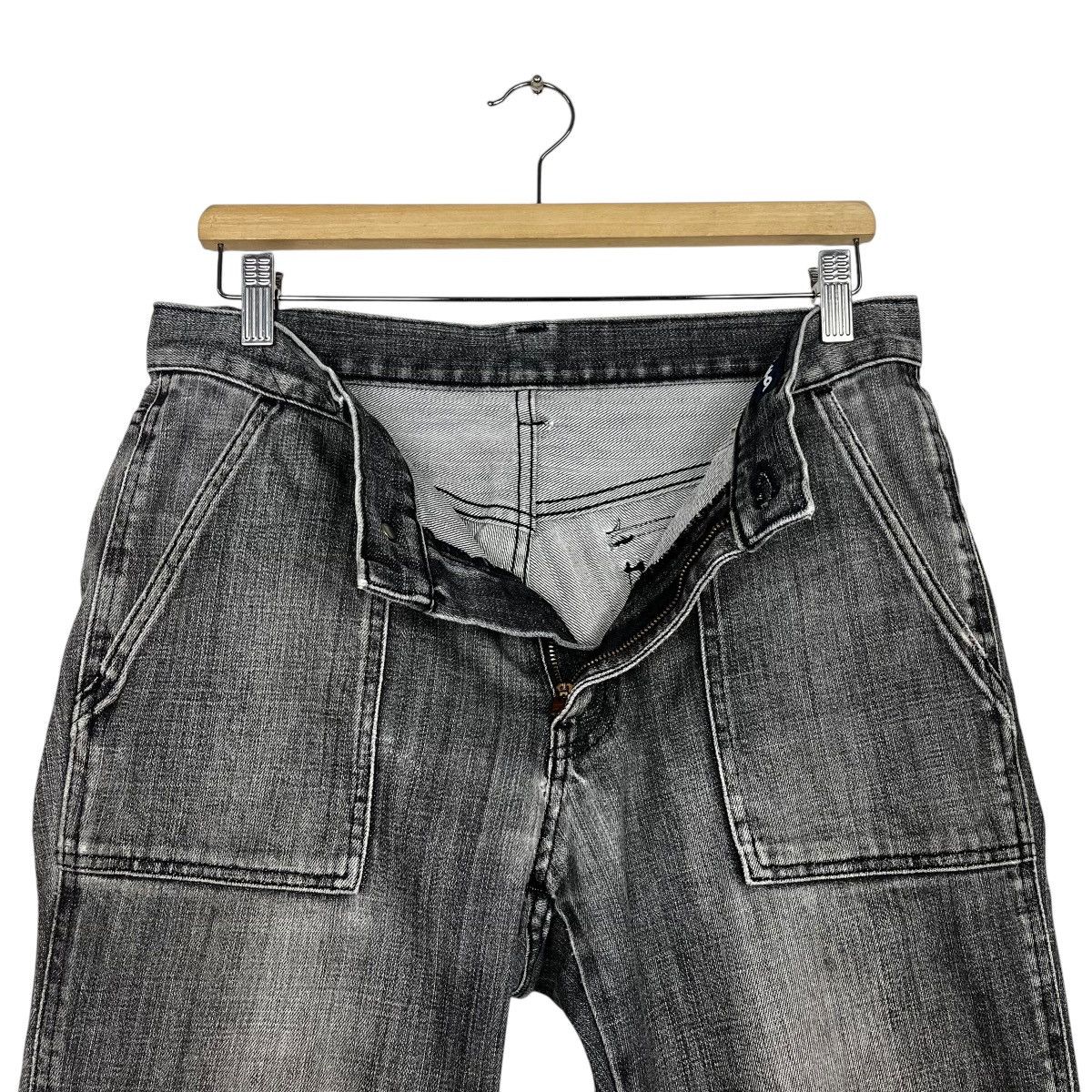 14th Addiction Vintage Right-on Distressed Denim Jeans Size US 32 / EU 48 - 15 Thumbnail