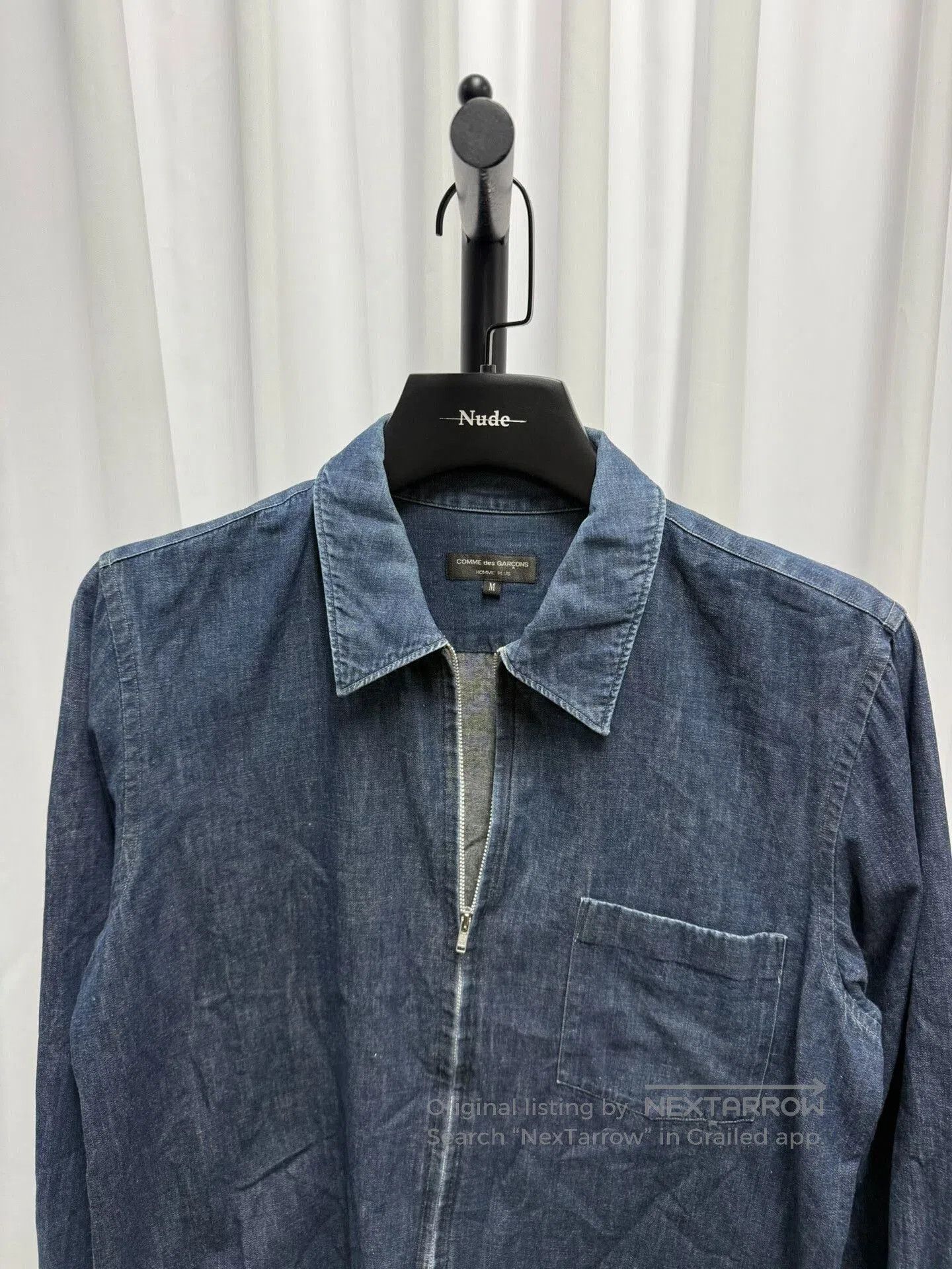 Comme des Garcons Homme Plus comme des garcons denim pocket shirt jacket. Size US M / EU 48-50 / 2 - 3 Thumbnail