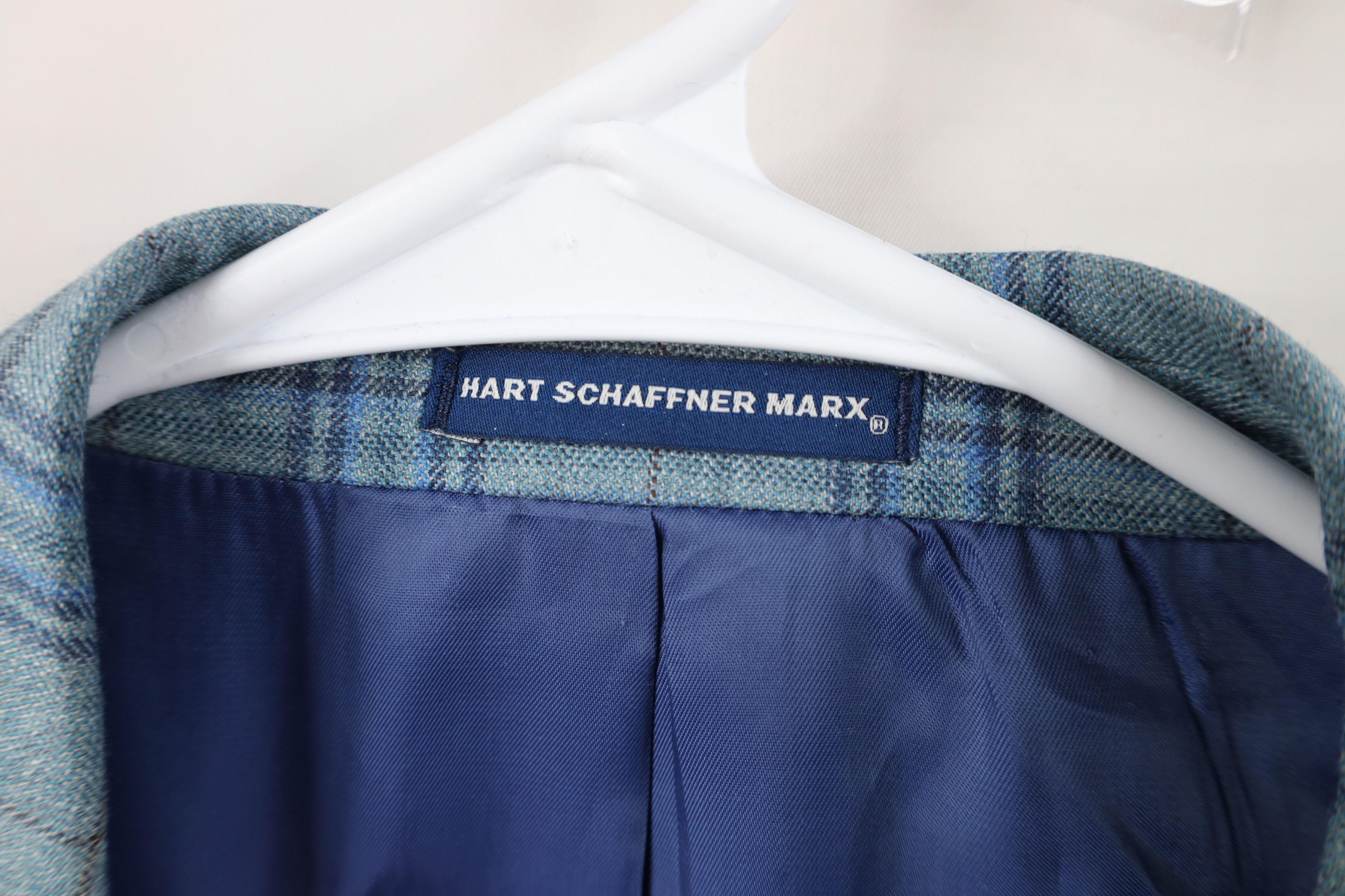 Hart Schaffner Marx Hart Schaffner Marx Soft Wool 2 Button Blazer Suit Jacket Size US XXL / EU 58 / 5 - 9 Thumbnail