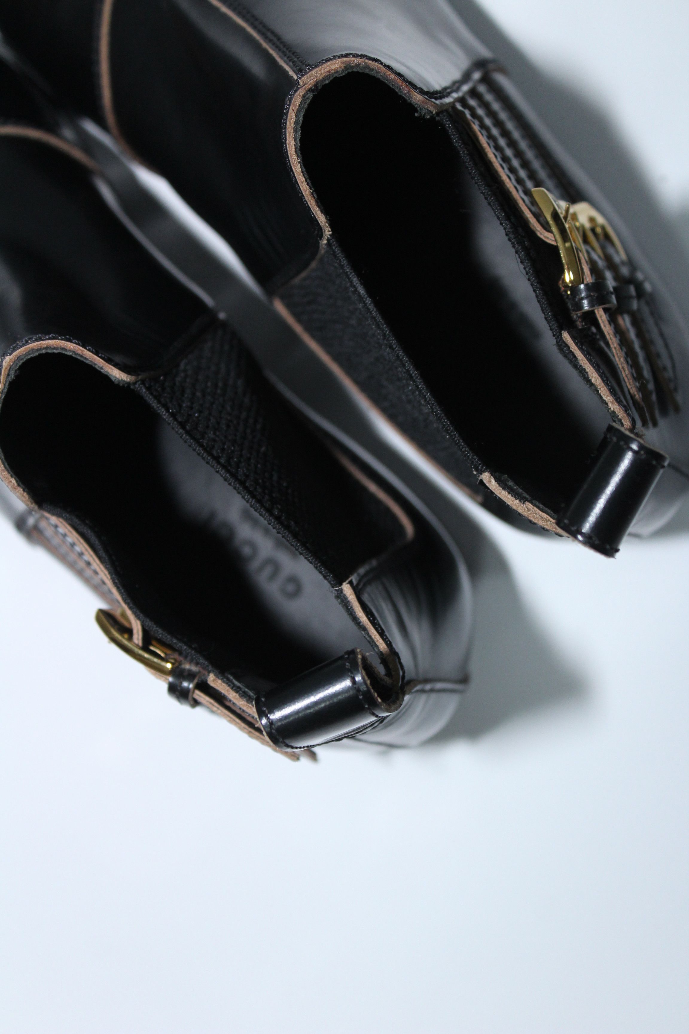 Gucci Gucci Buckled Leather Ankle Boots Womens Sz 38 Made In Italy Size US 8 / IT 38 - 23 Thumbnail