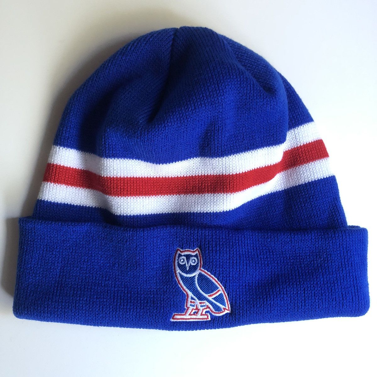 NHL × October's Very Own OVO x NEW YORK RANGERS BEANIE Size ONE SIZE - 3 Thumbnail