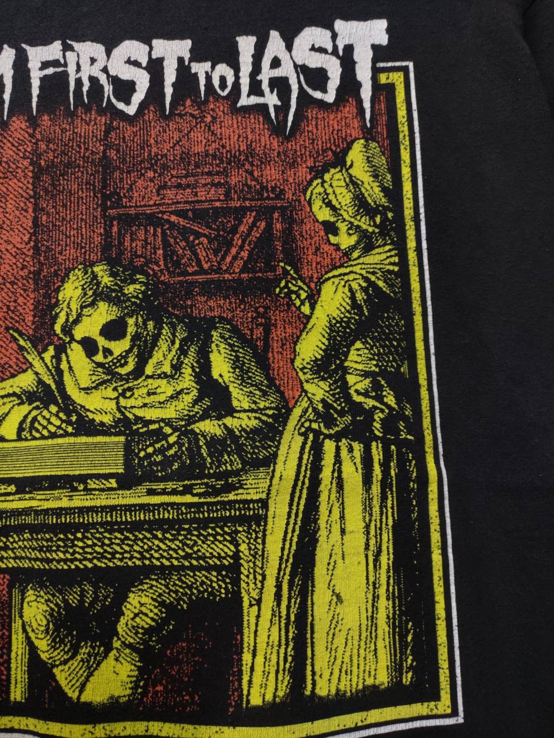 Band Tees Rare! Vtg 00's From First To Last / Skrillex Art Promo Size US L / EU 52-54 / 3 - 4 Thumbnail