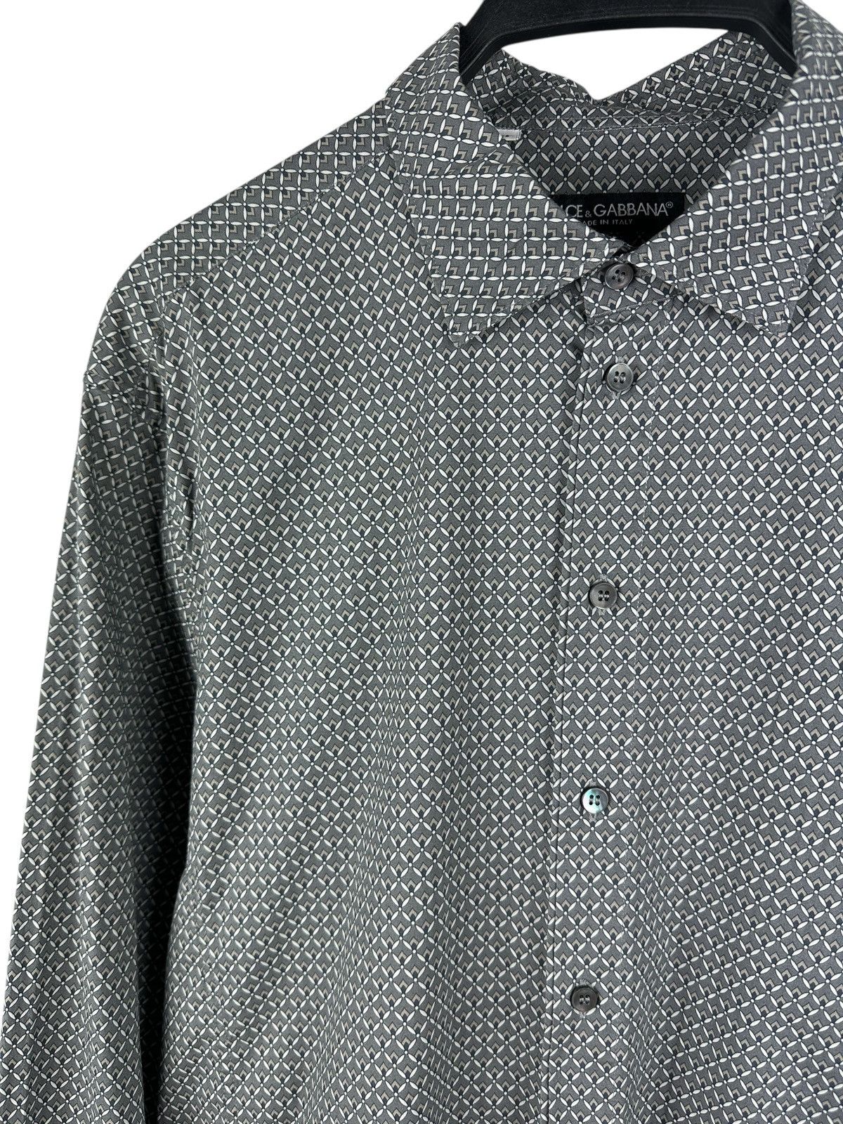 Dolce & Gabbana Dolce Gabbana Sicilia Long Sleeve Shirt Button Up Size 16/41 Size US M / EU 48-50 / 2 - 2 Thumbnail