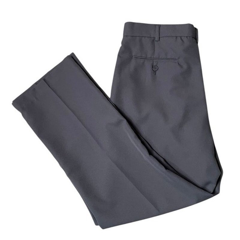 Haband Haband Men's 34 Dress Pants Gray Perfect Fit Inseam 30 Size US 34 / EU 50 - 5 Thumbnail
