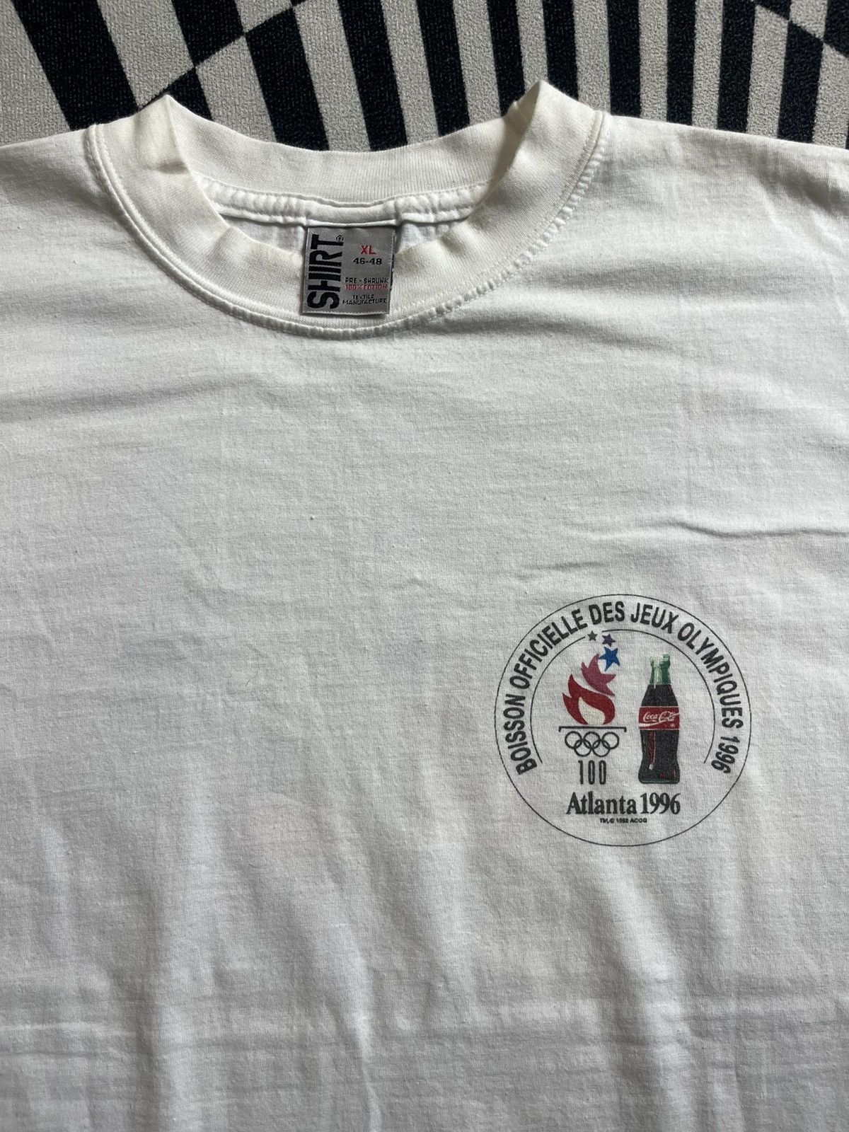 USA Olympics Vintage USA OLYMPIQUES Coca Cola 1996’s Atlanta 1996’s Size US XL / EU 56 / 4 - 6 Thumbnail