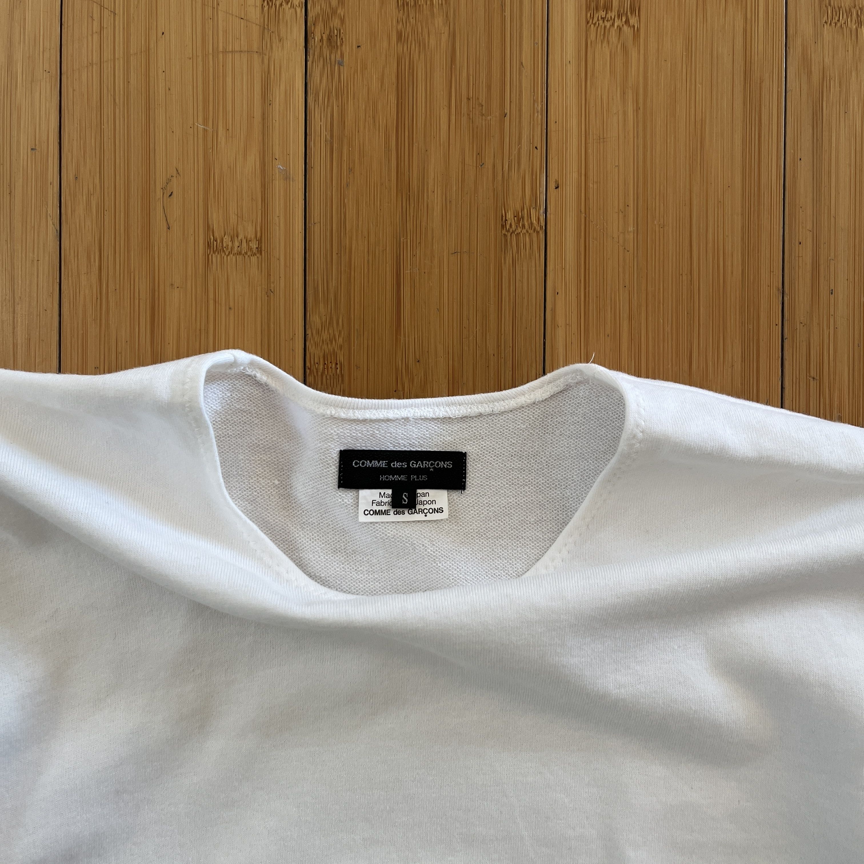 Comme des Garcons Homme Plus Comme des Garçons Homme Plus Double Layer T-Shirt Size US S / EU 44-46 / 1 - 4 Thumbnail