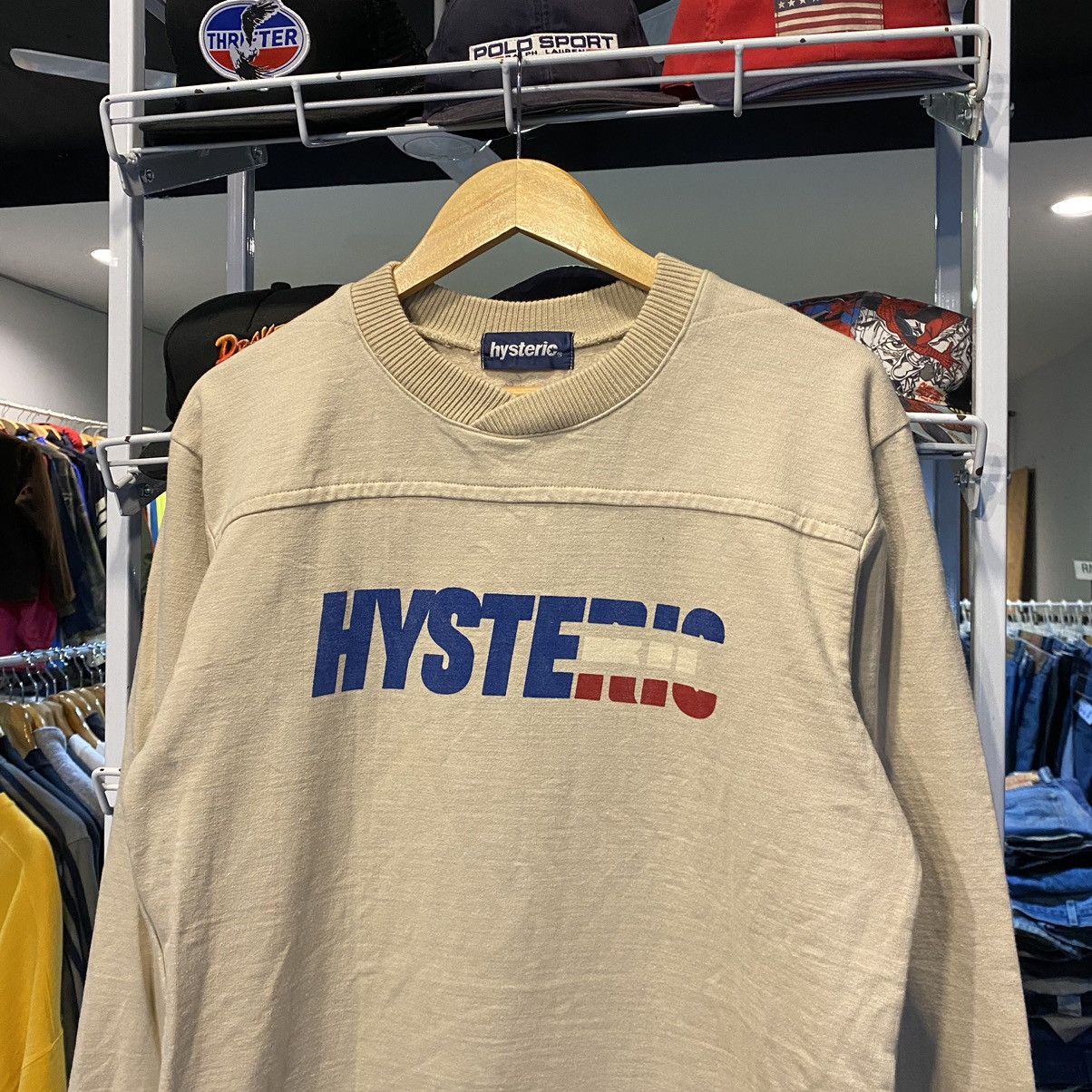 Hysteric Glamour × Vintage Vintage Rare Hysteric Glamour Spell Out Sweatshirt Size US L / EU 52-54 / 3 - 3 Thumbnail