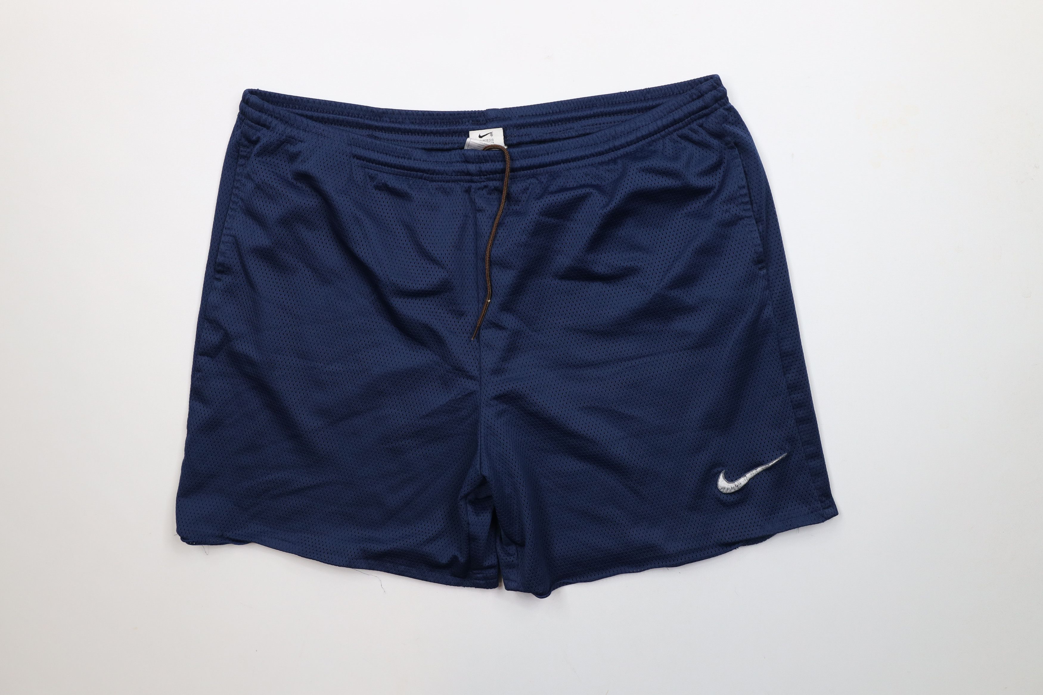 Nike × Vintage Vintage 90s Nike Scott Mini Swoosh Above Knee Shorts USA Size US 36 / EU 52 - 1 Thumbnail