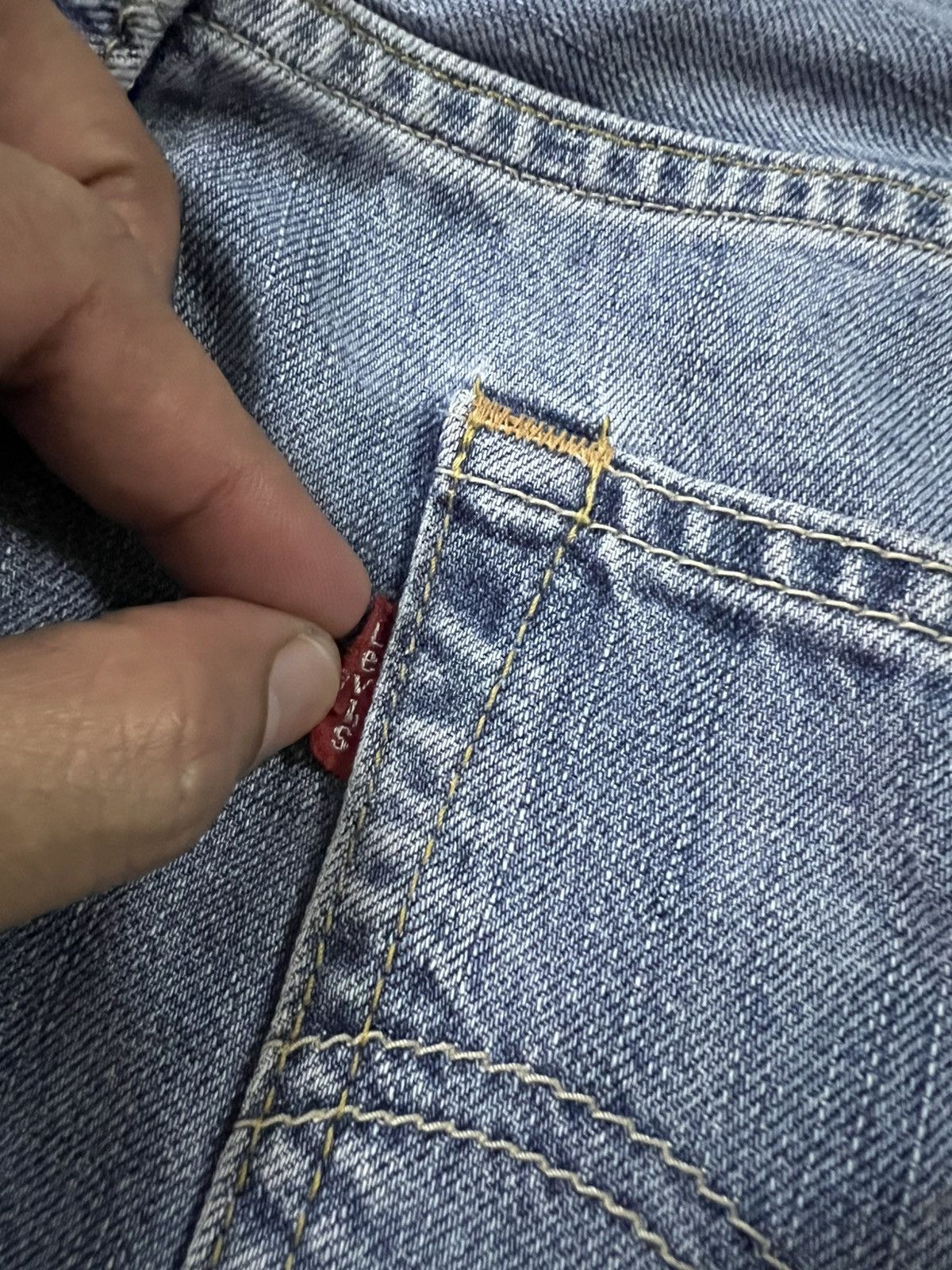 Levi's 💥Baggy💥Vintage Levi’s 503 Faded Jean Size US 34 / EU 50 - 20 Thumbnail