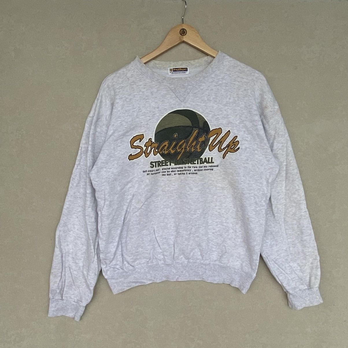 Other Vintage Bench Warmer Big Printed Crewneck Sweatshirt Gray Size US M / EU 48-50 / 2 - 1 Thumbnail