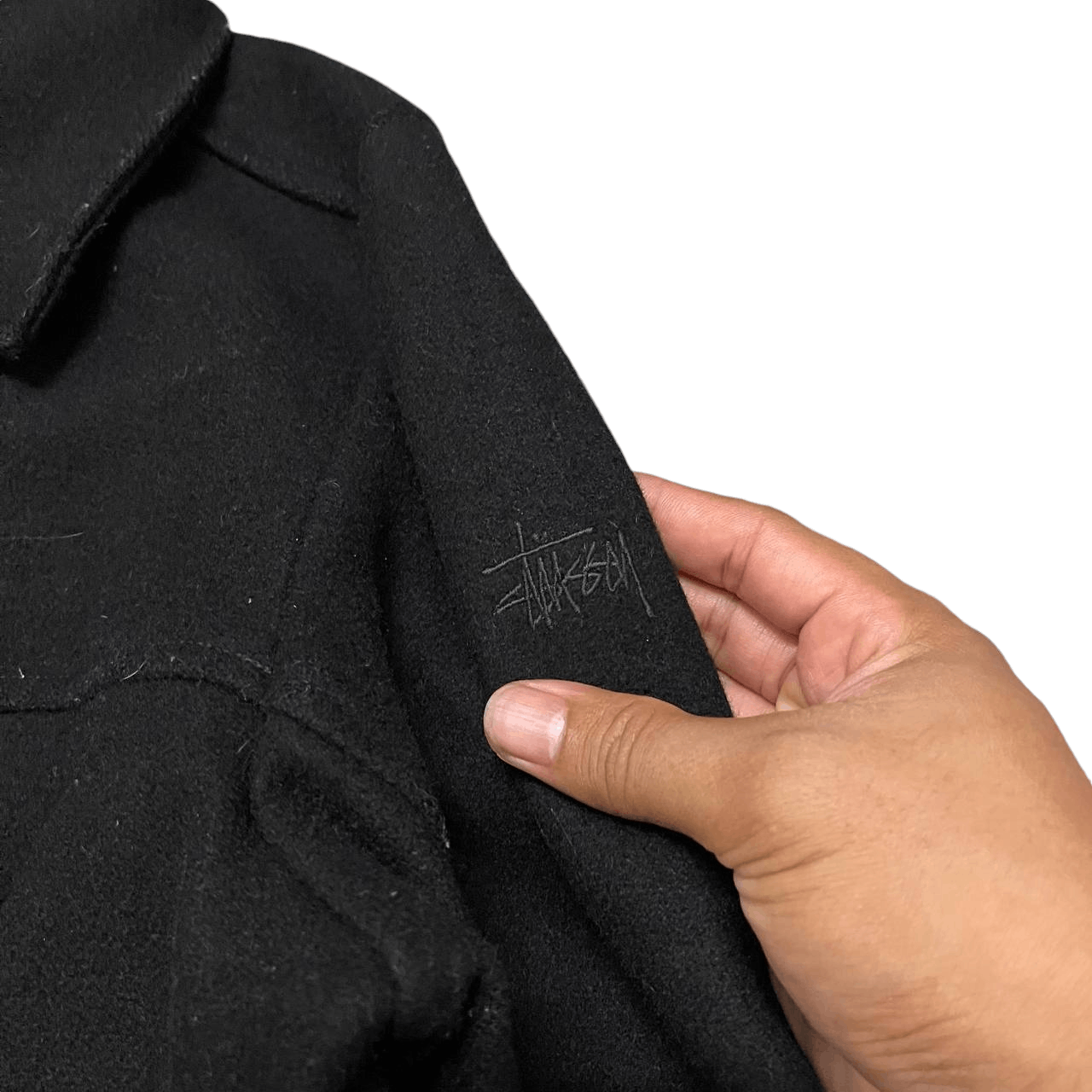 Stussy Vintage Stussy Wool Long Coat Size M / US 6-8 / IT 42-44 - 5 Thumbnail