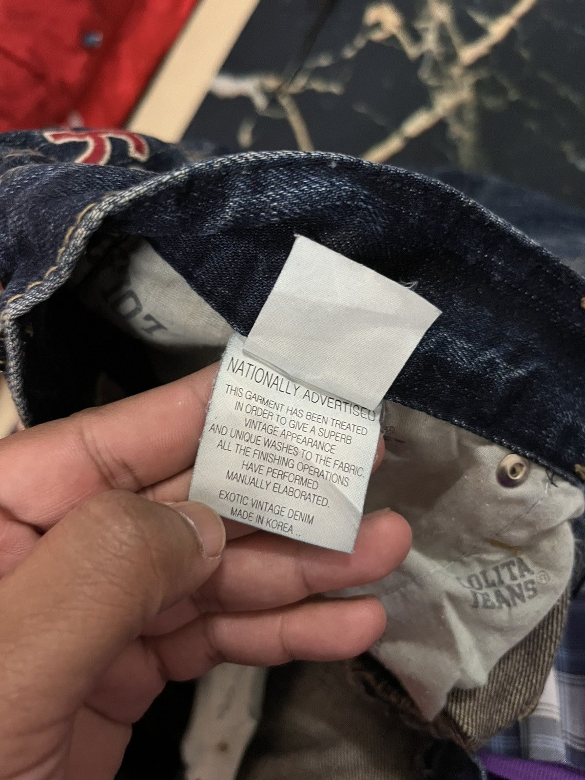 Japanese Brand × Jean × Vintage YOSHITOMO NARA LOLITA JEANS 32 X 35.5 Size 32" / US 10 / IT 46 - 10 Thumbnail