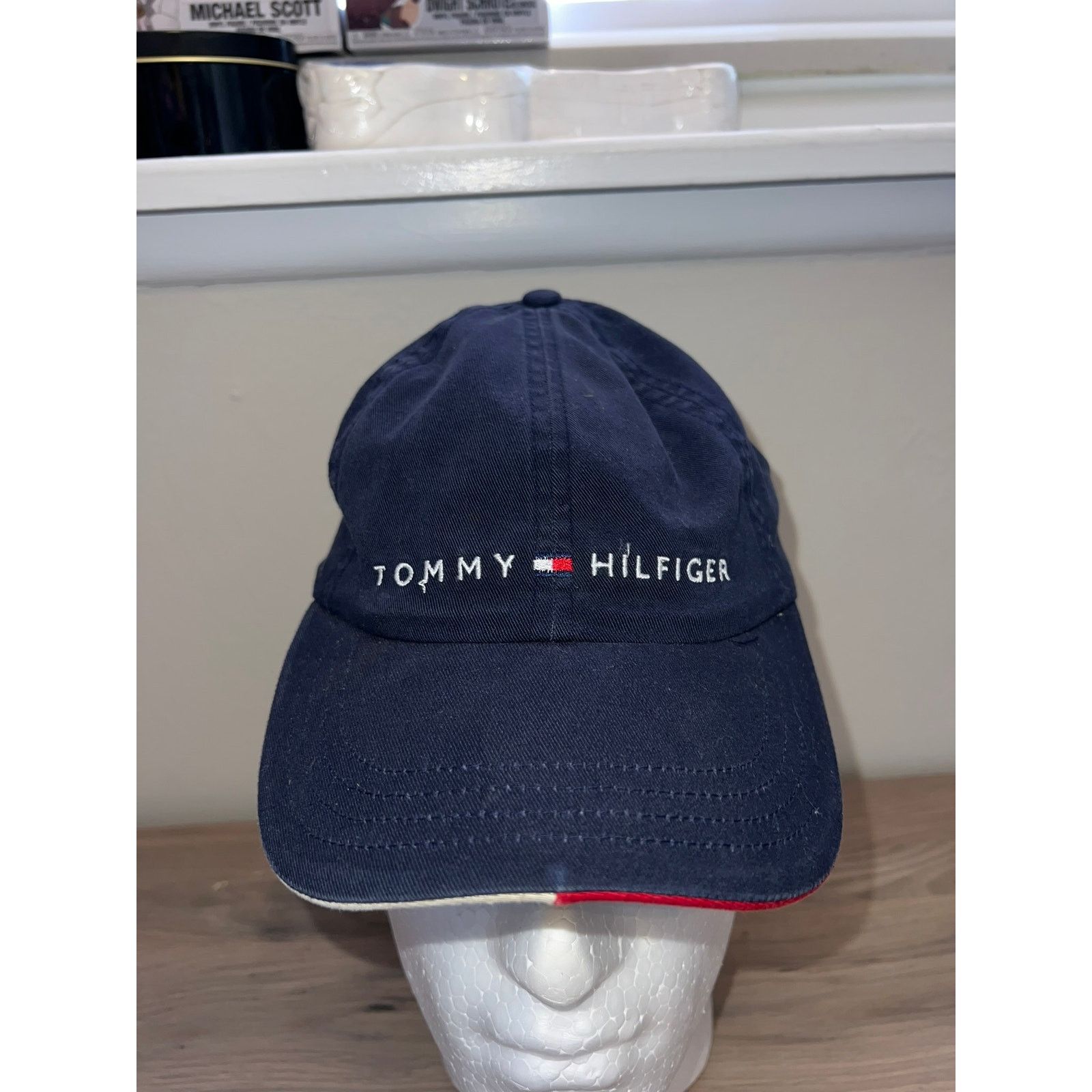 Tommy Hilfiger Tommy Hilfiger Hat Blue White Red Cap Headwear OS Size ONE SIZE - 1 Thumbnail