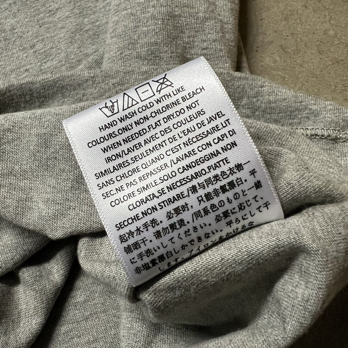 Essentials × Fear of God Fear of God FOG Essentials Basic Grey T-Shirt Size US L / EU 52-54 / 3 - 9 Thumbnail