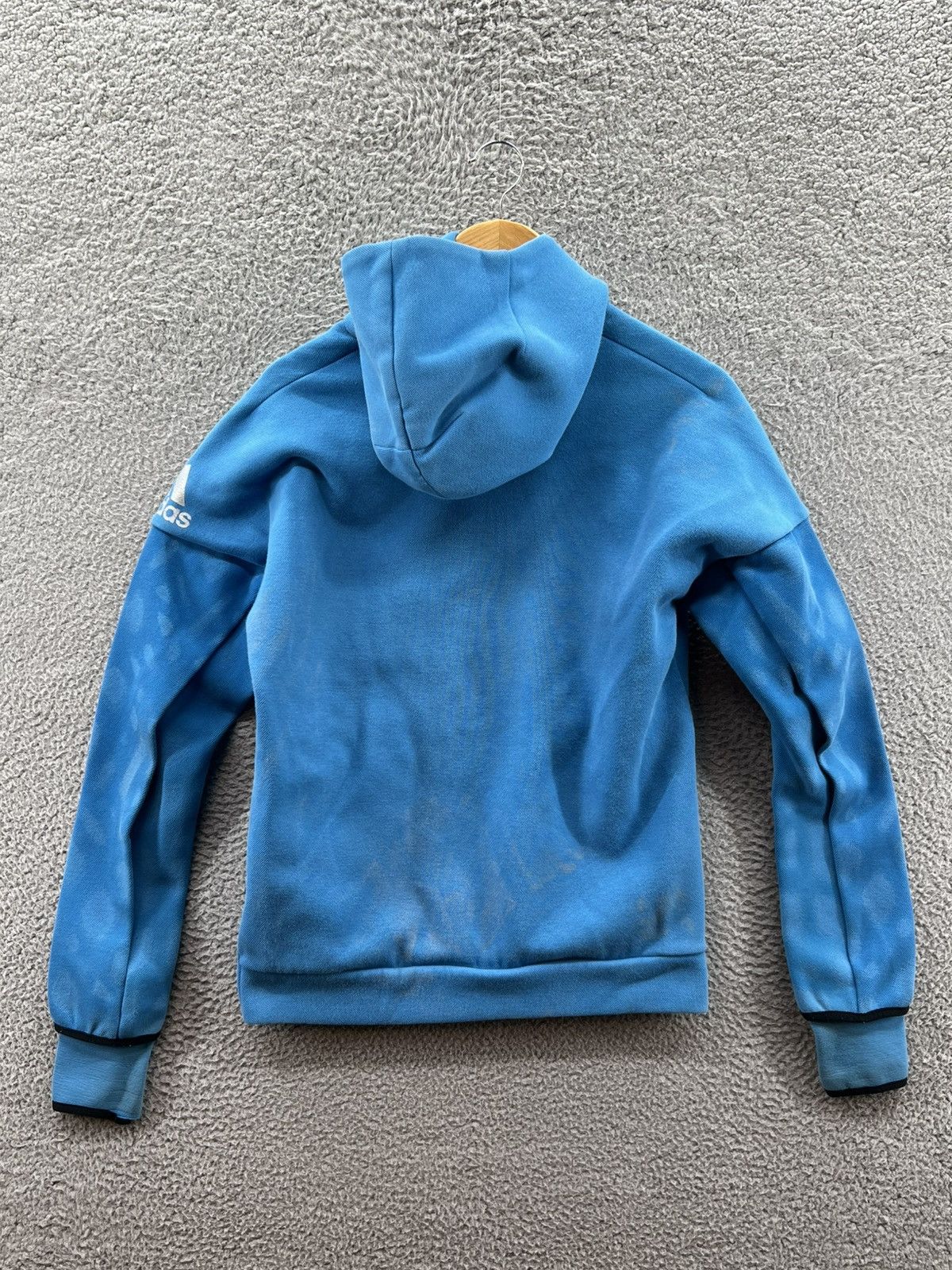 Adidas Adidas Lionel Messi Blue ZNE Zip Up Hoodie Men’s Size Small Size US S / EU 44-46 / 1 - 2 Thumbnail