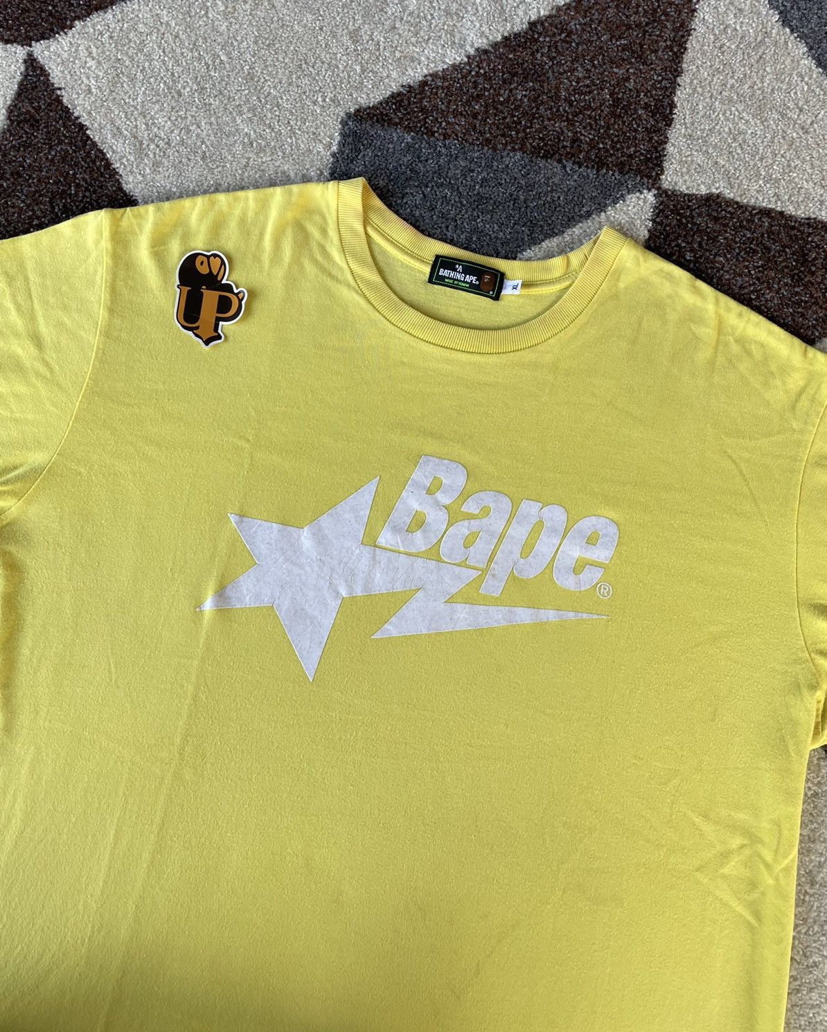 Bape × Nigo OG Bape Bapesta Tee Size US XL / EU 56 / 4 - 2 Thumbnail