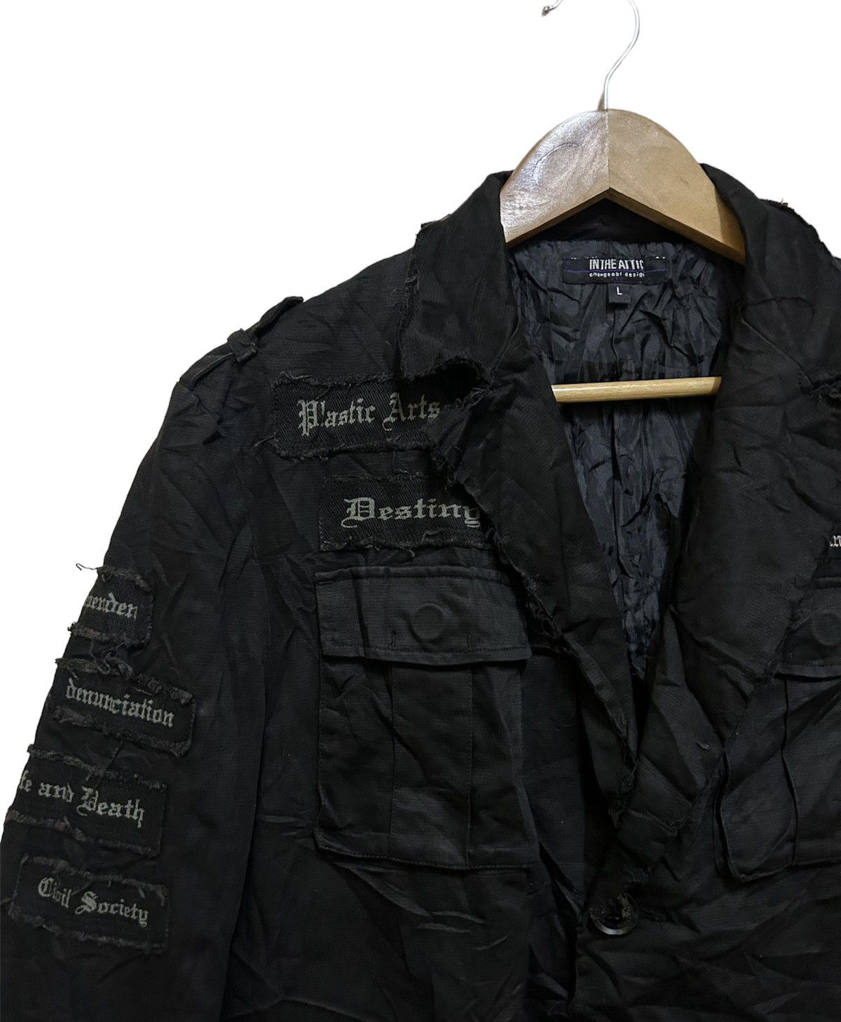Designer × In The Attic × Japanese Brand 💥IN THE ATTIC BONDAGE PUNK COAT🔥‼️ Size US M / EU 48-50 / 2 - 6 Thumbnail