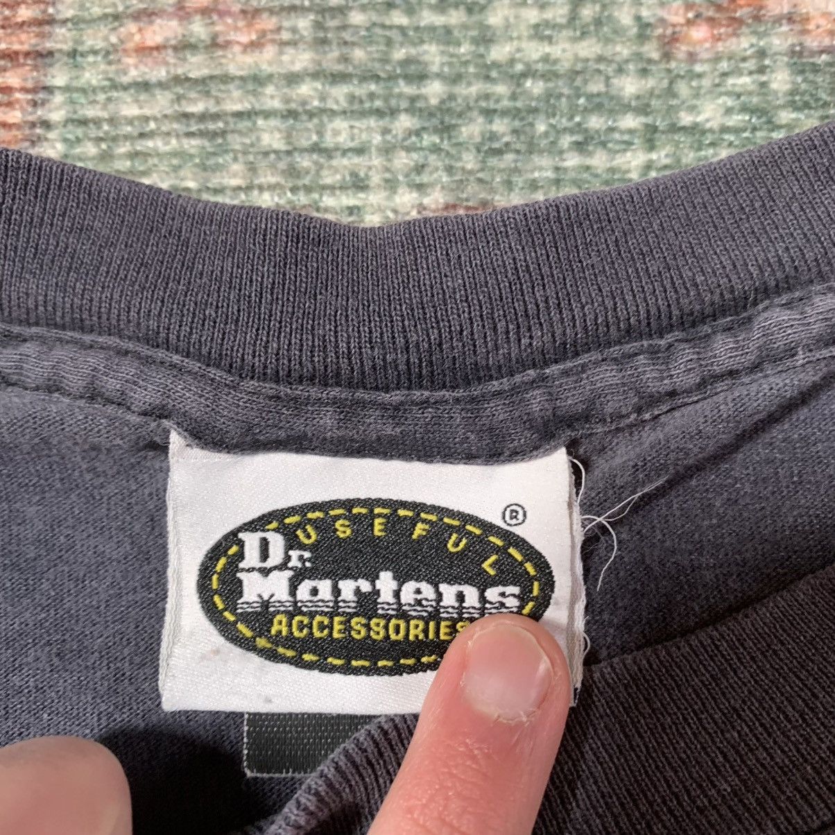 Dr. Martens Vintage Faded Black Dr. Martens Tee BOXY Size US L / EU 52-54 / 3 - 3 Thumbnail