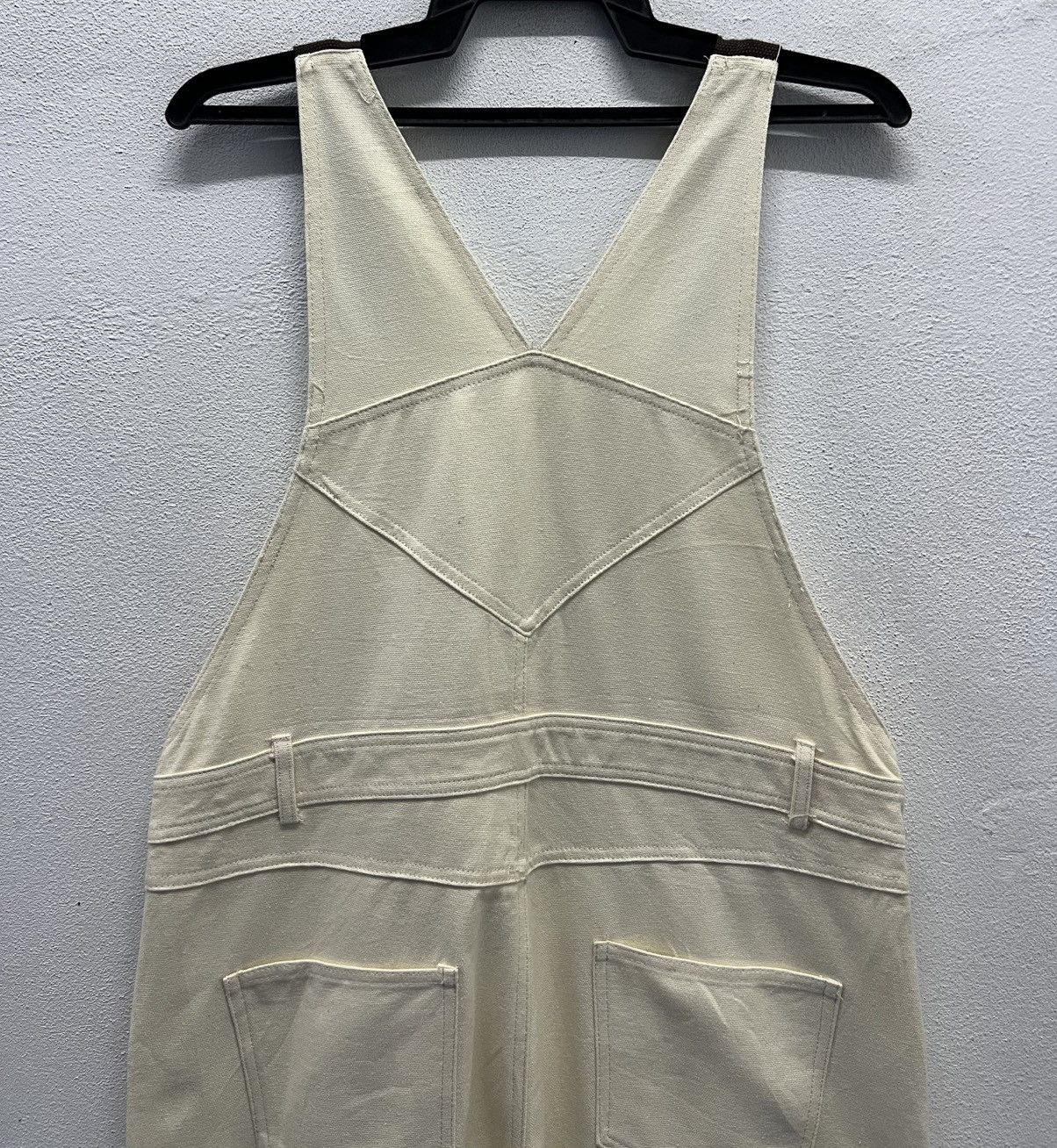 Japanese Brand × Vintage ANGELINA Natural Cotton Overalls – Size M Size US 36 / EU 52 - 4 Thumbnail