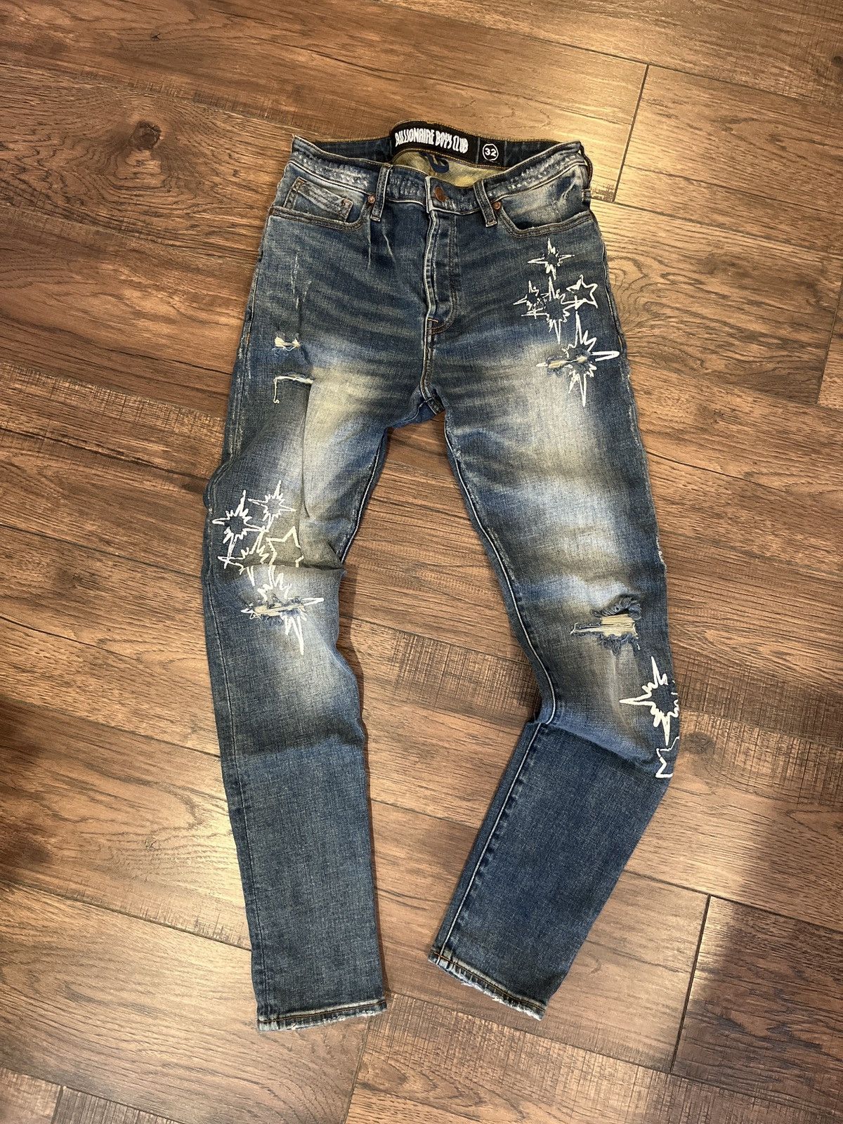 Billionaire Boys Club BillionaireBoysClub printed denim Size US 32 / EU 48 - 1 Thumbnail