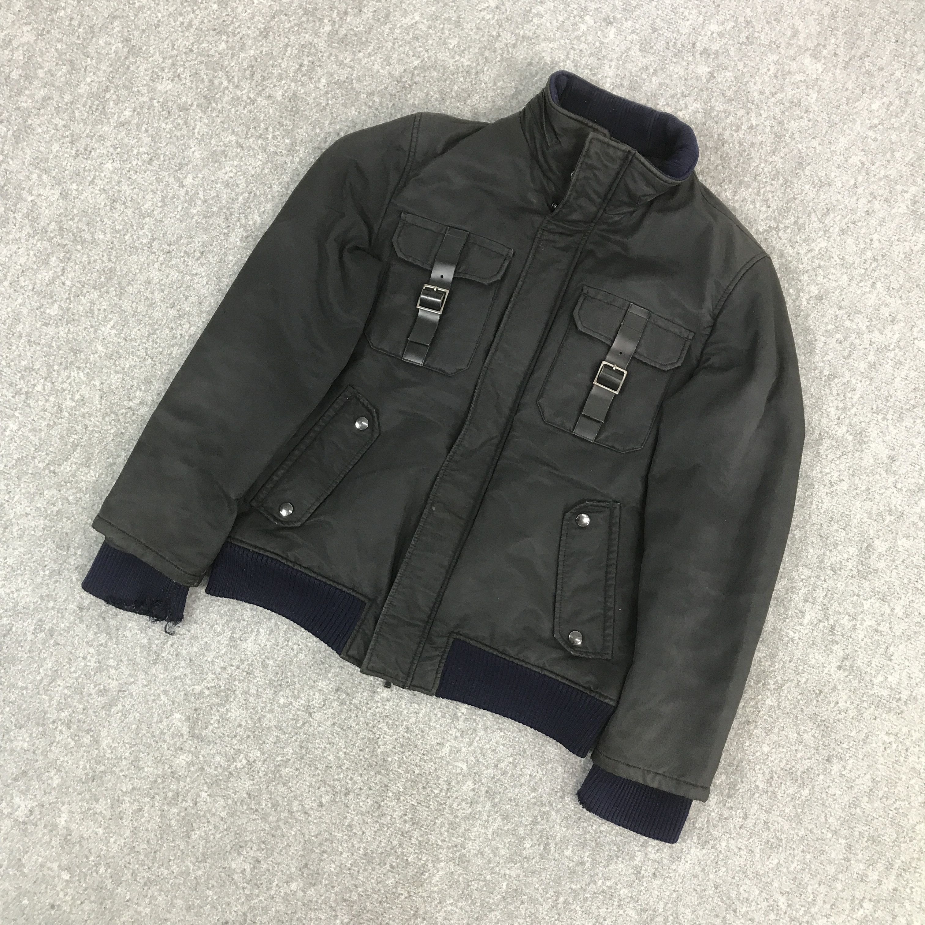 Comme Ca Ism × If Six Was Nine × Japanese Brand COMME CA DU MODE MEN BLACK PUNK STYLE JACKLET Size US M / EU 48-50 / 2 - 5 Thumbnail
