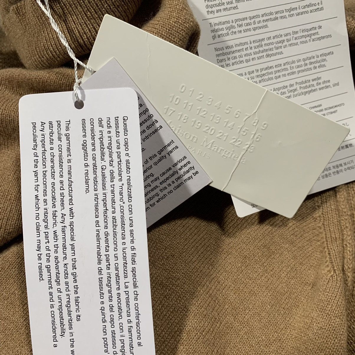 Maison Margiela Maison Margiela Cashmere Turtleneck Sweater New With Tags Size US L / EU 52-54 / 3 - 10 Thumbnail