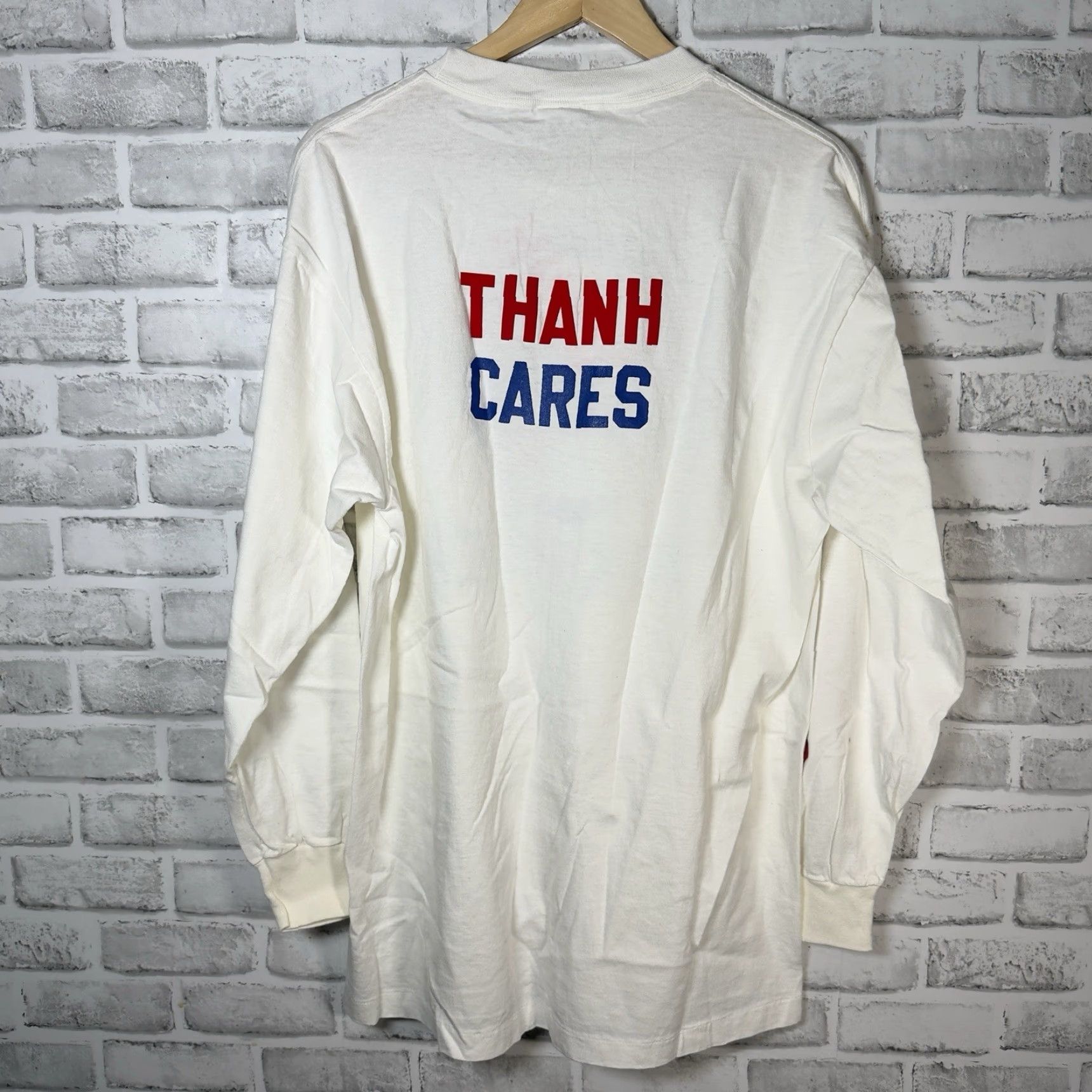 Vintage VTG Think It ANTI DRUNK DRIVING White Graphic Long Sleeve TEE Mens XL USA Long Sleeve Shirt Adult XL White Mens Size US XL / EU 56 / 4 - 5 Thumbnail
