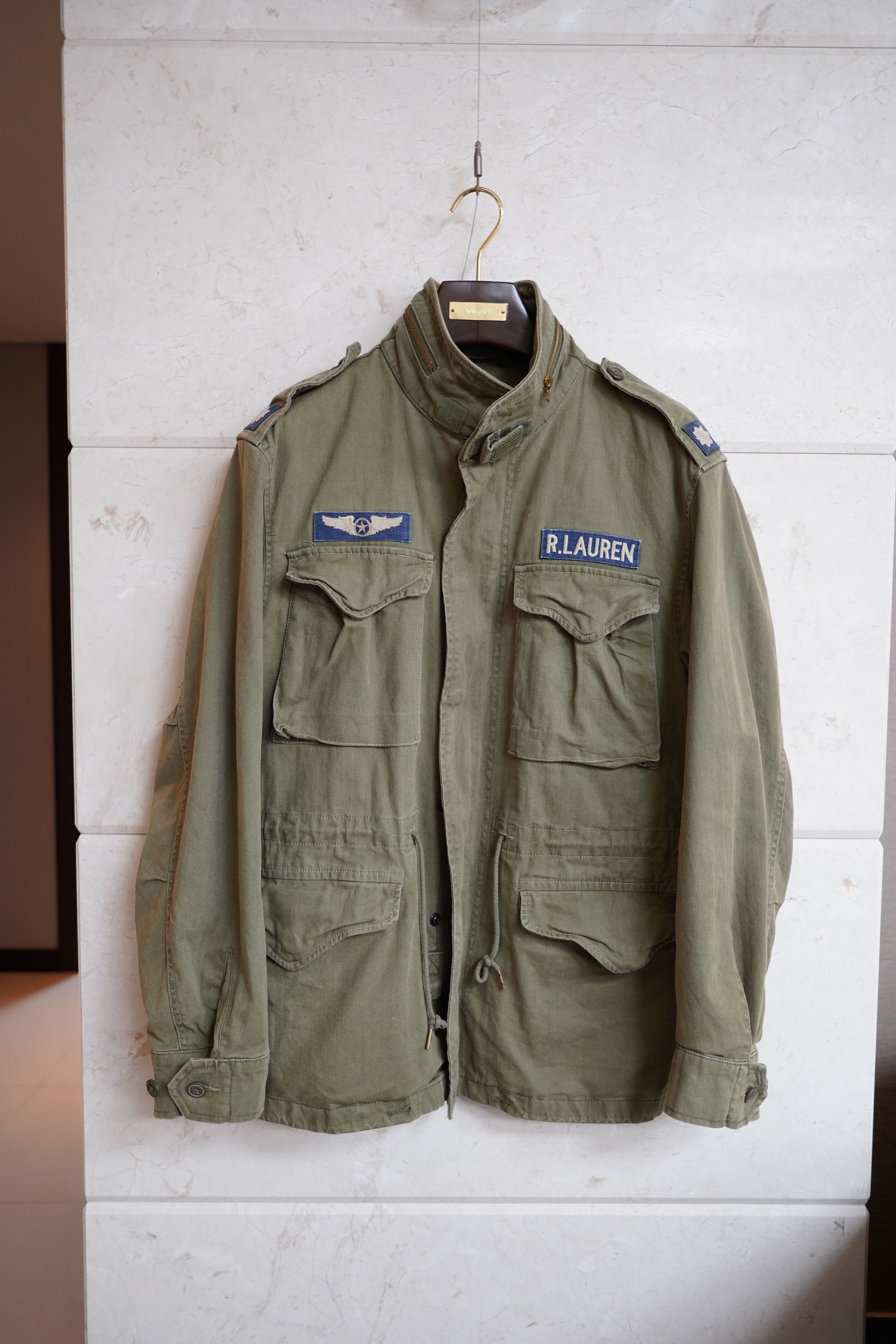 Polo Ralph Lauren Polo Ralph Lauren Military Field Jacket / Major Jacket / M Size US M / EU 48-50 / 2 - 1 Thumbnail