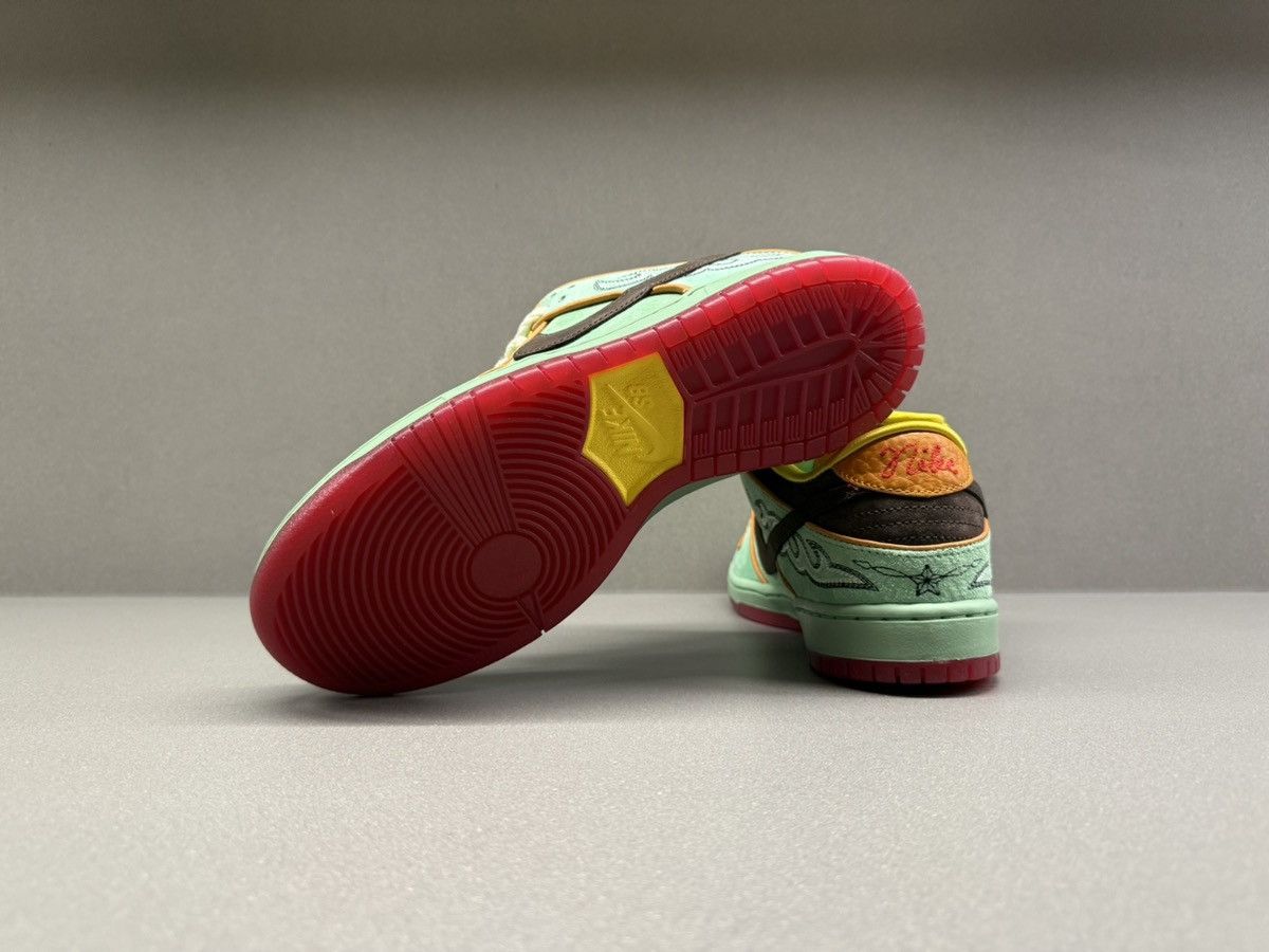 Nike Nike SB Dunk Low Rodeo Tourmaline Size US 9 / EU 42 - 9 Thumbnail