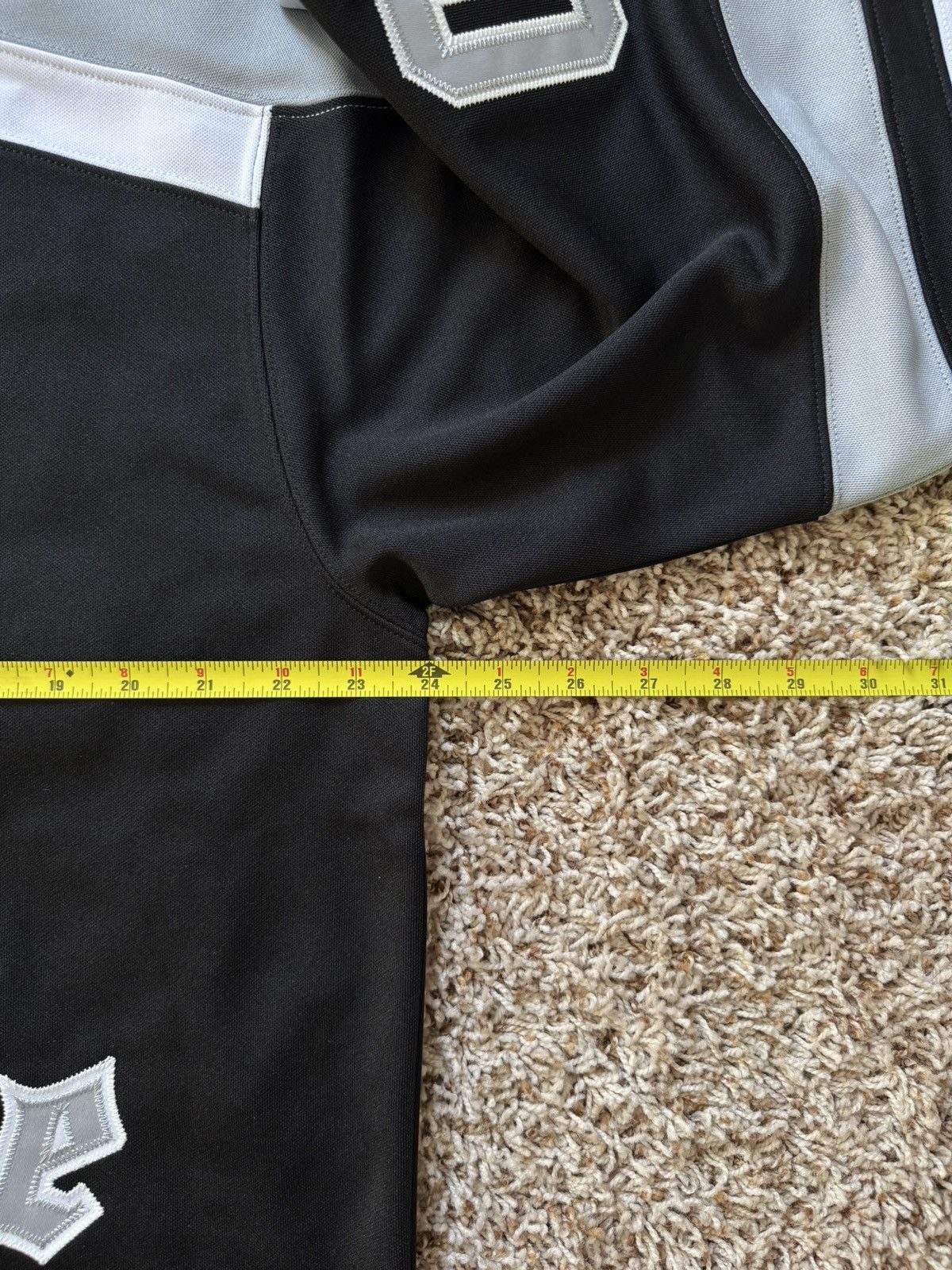 Supreme Supreme Fire & Ice Patches Hockey Jersey Black Grey Size US L / EU 52-54 / 3 - 19 Thumbnail