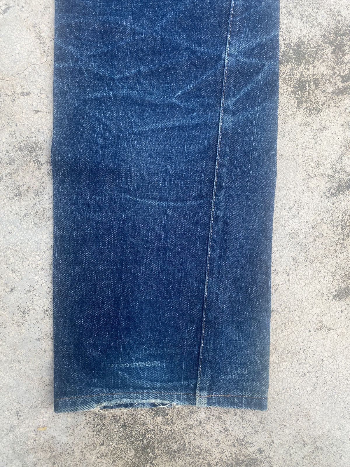45rpm × Japanese Brand Japanese Brand 45rpm Loose Clawmark Denim Size US 27 - 22 Thumbnail