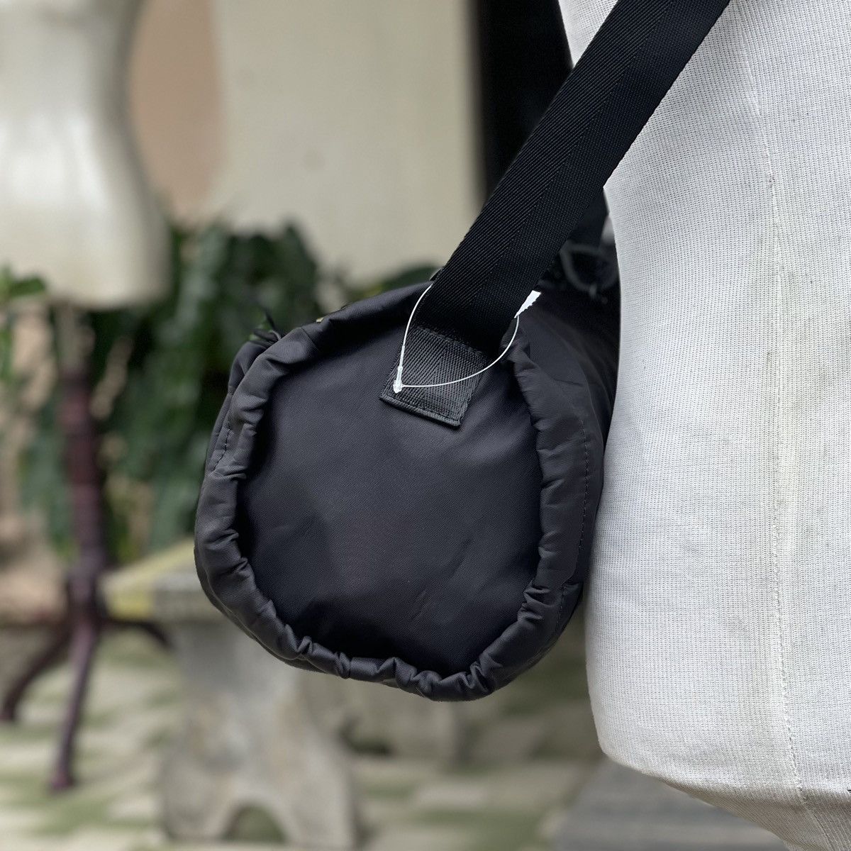 Other Black Nylon Soft Wrinkled Duffle Bag Size ONE SIZE - 3 Thumbnail