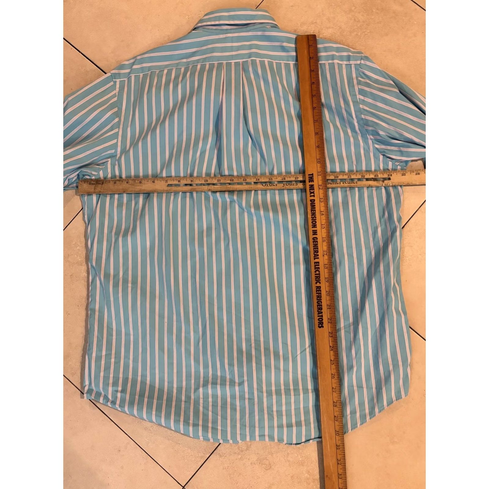 Ralph Lauren Ralph Lauren Shirt Mens XL Blue White Pink Stripe Button Down Long Sleeve Pony Size US XL / EU 56 / 4 - 6 Thumbnail